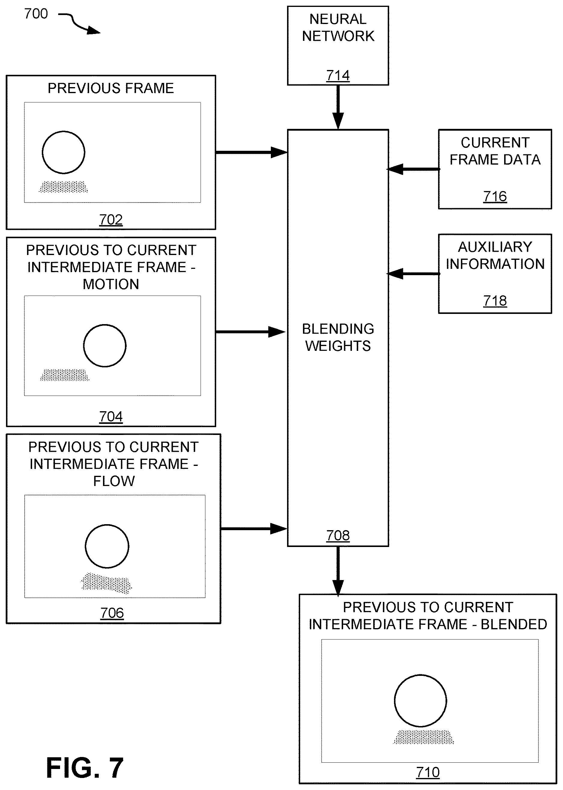 Patent US12614245 Figure 7 – Application programming interface to indicate frame size information
