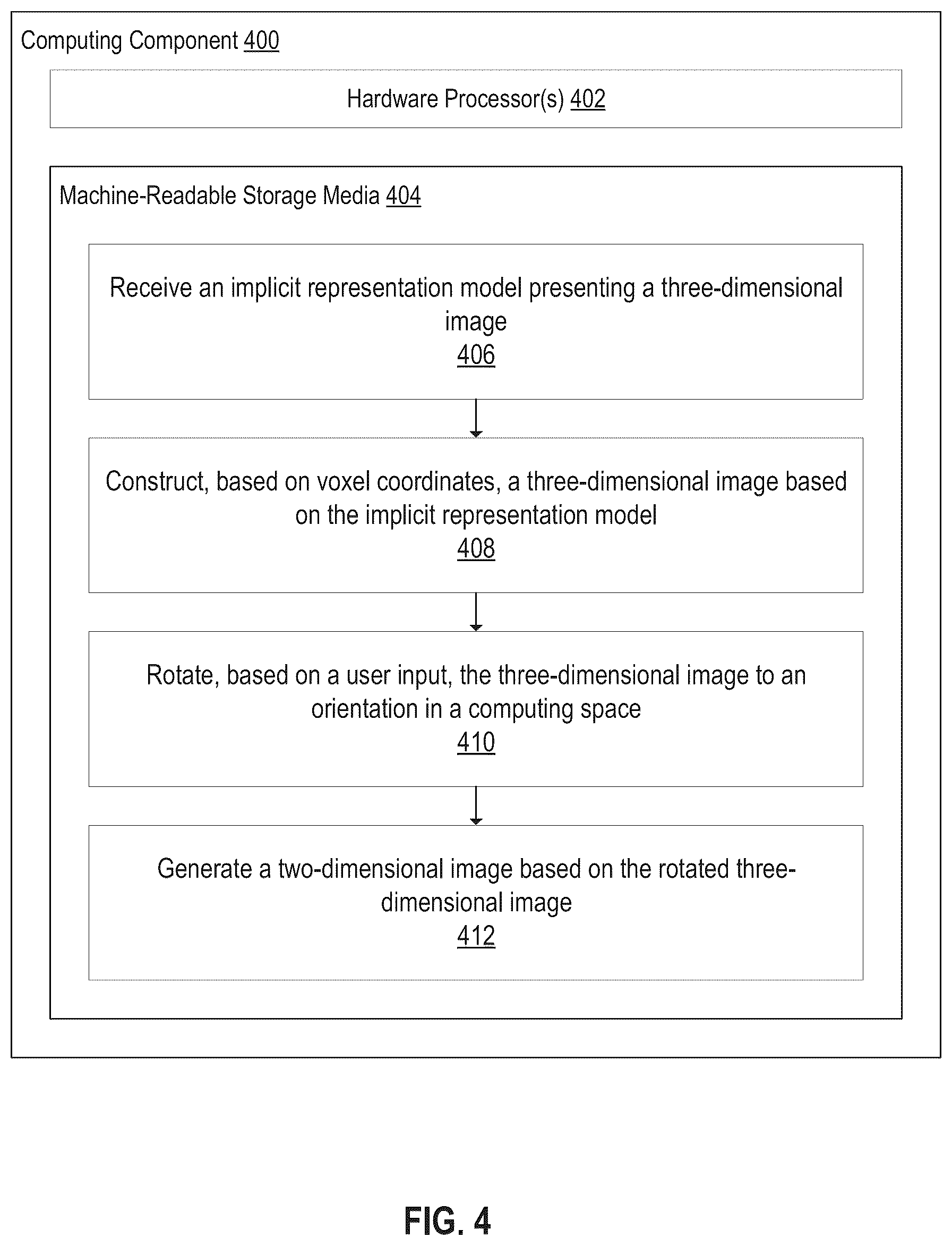 Patent US12614247 Figure 6 – Real-time volumetric rendering