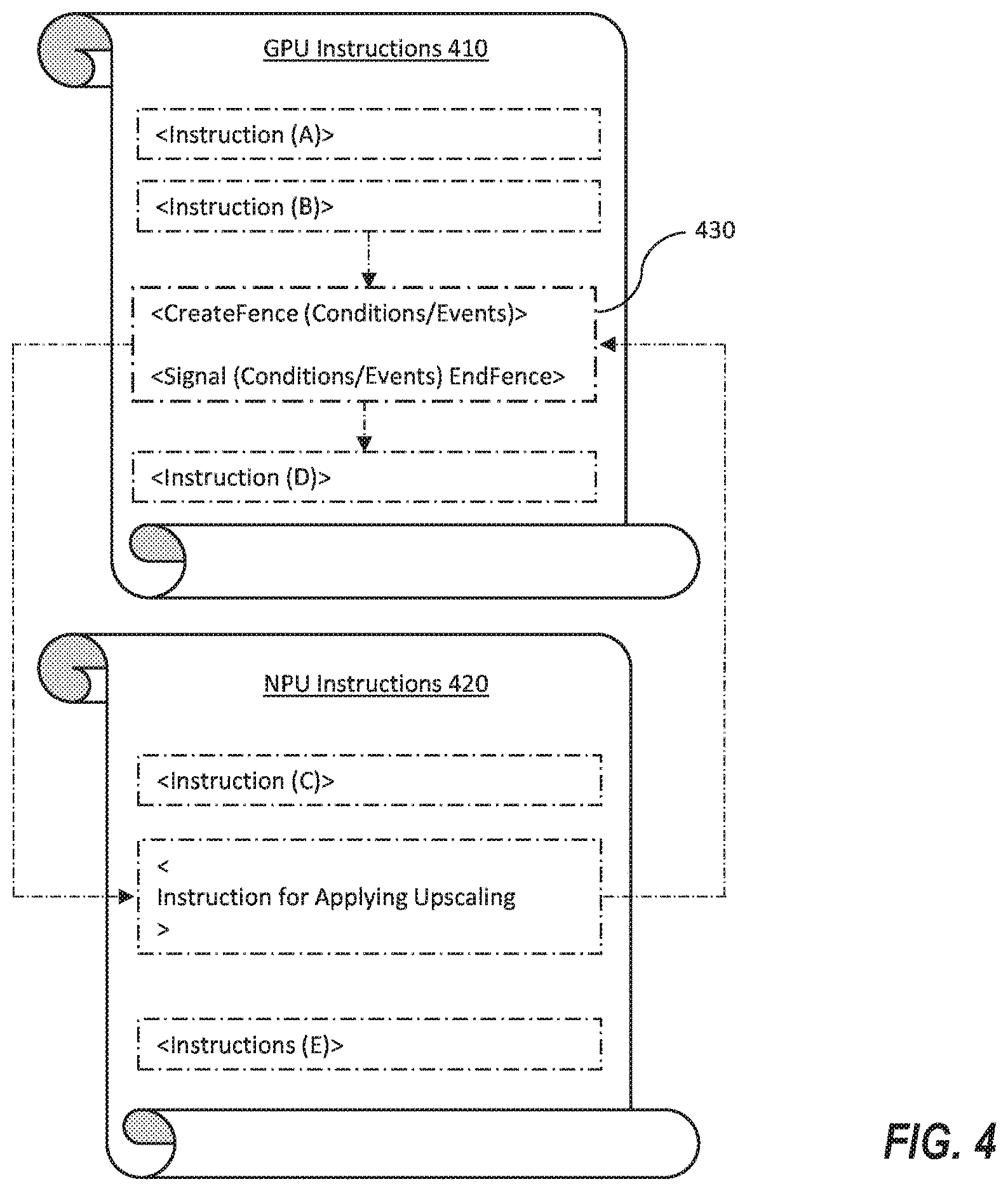 Patent US12614248 Figure 4 – Coordinated super-resolution processing by non-native hardware processing systems