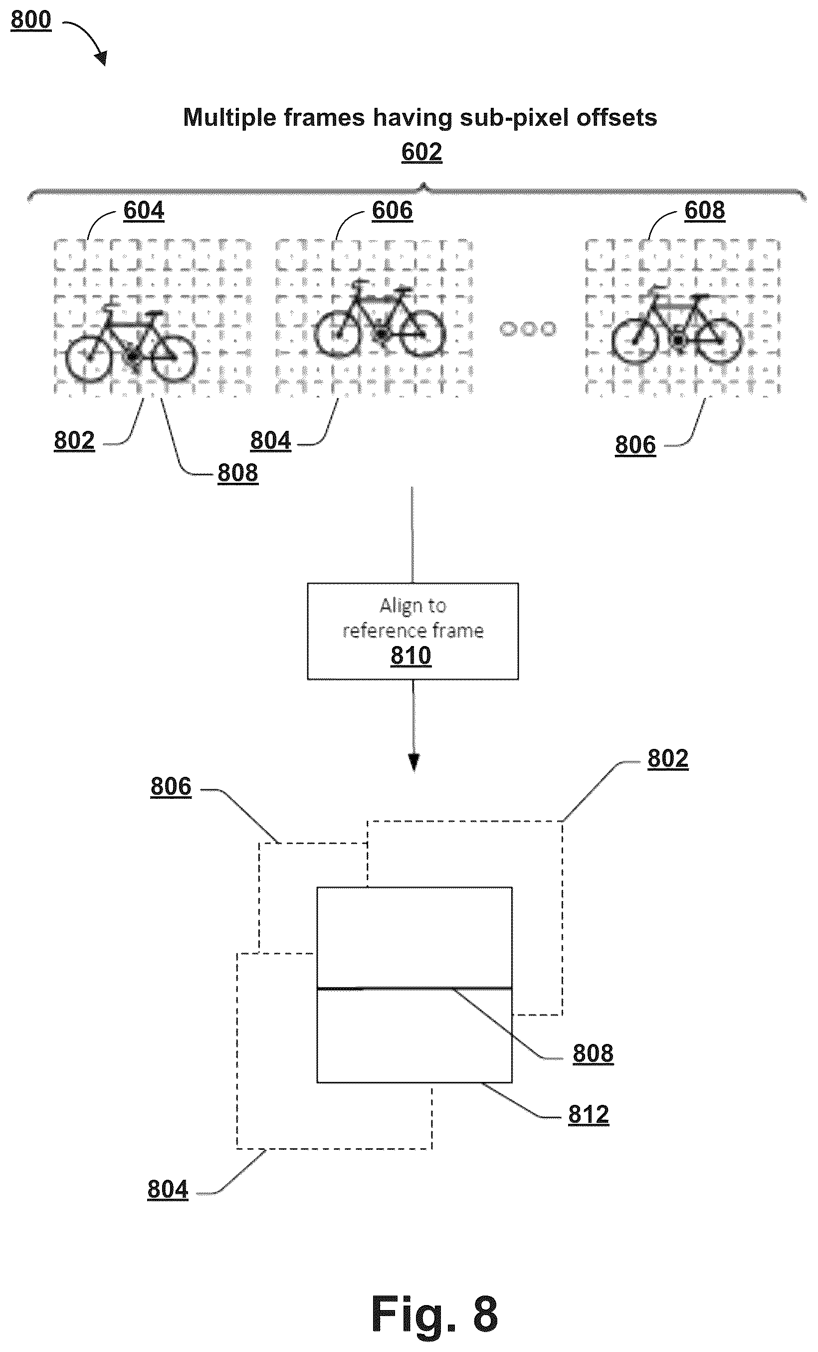 Patent US12614249 Figure 8 – Systems, apparatus, and methods for enhanced image capture