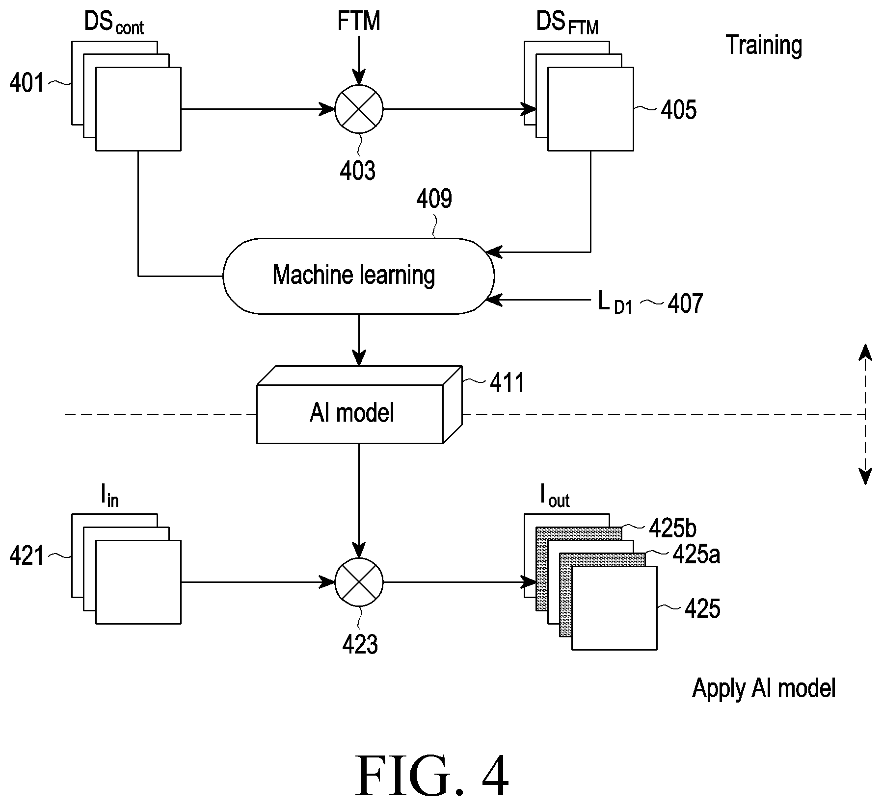 Patent US12614254 Figure 5 – Electronic device performing interpolation, operation method, and storage medium