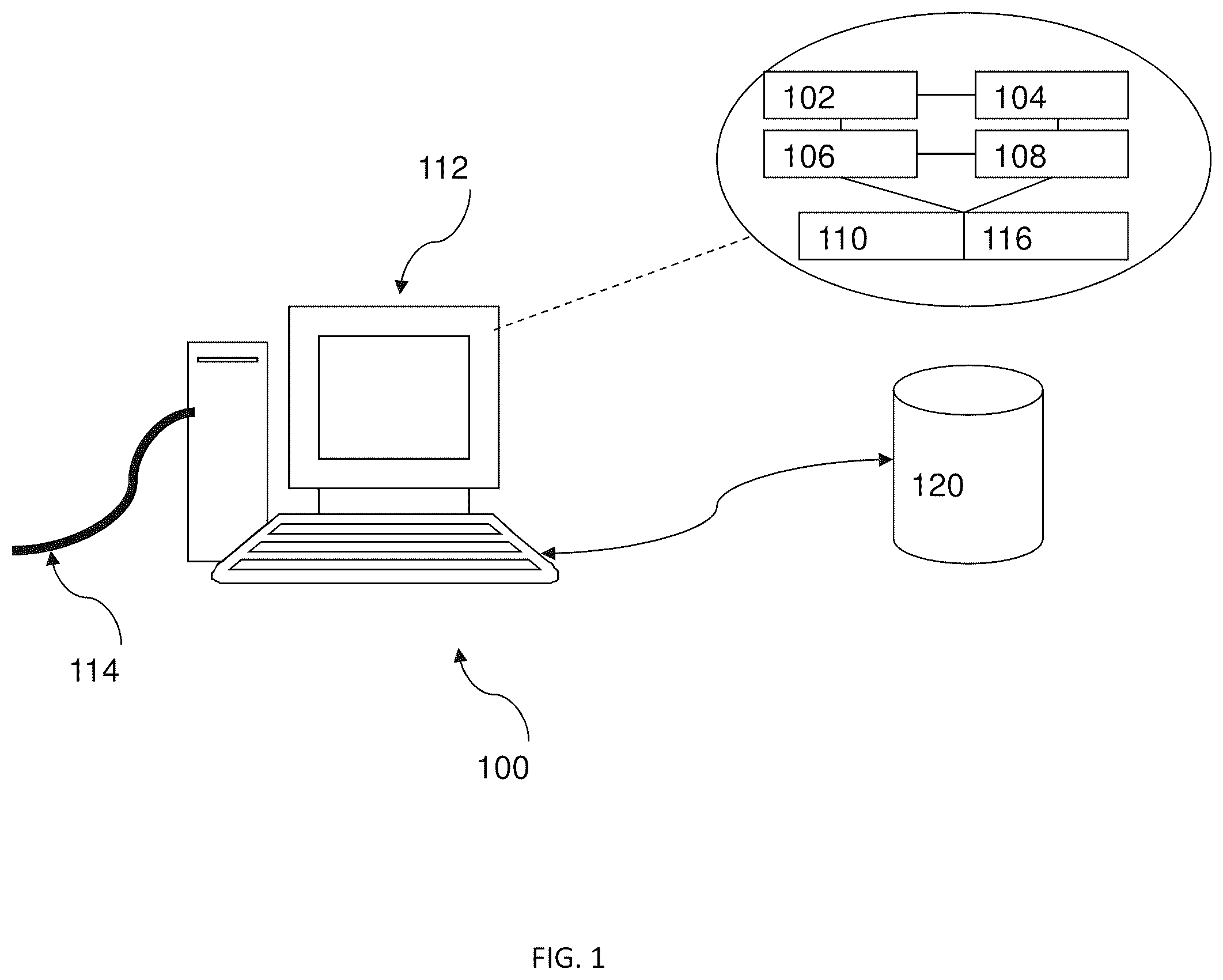 Patent US12614268 Figure 1 – System for assessing a damage condition of a vehicle and a platform for facilitating repairing or maintenance services of a vehicle