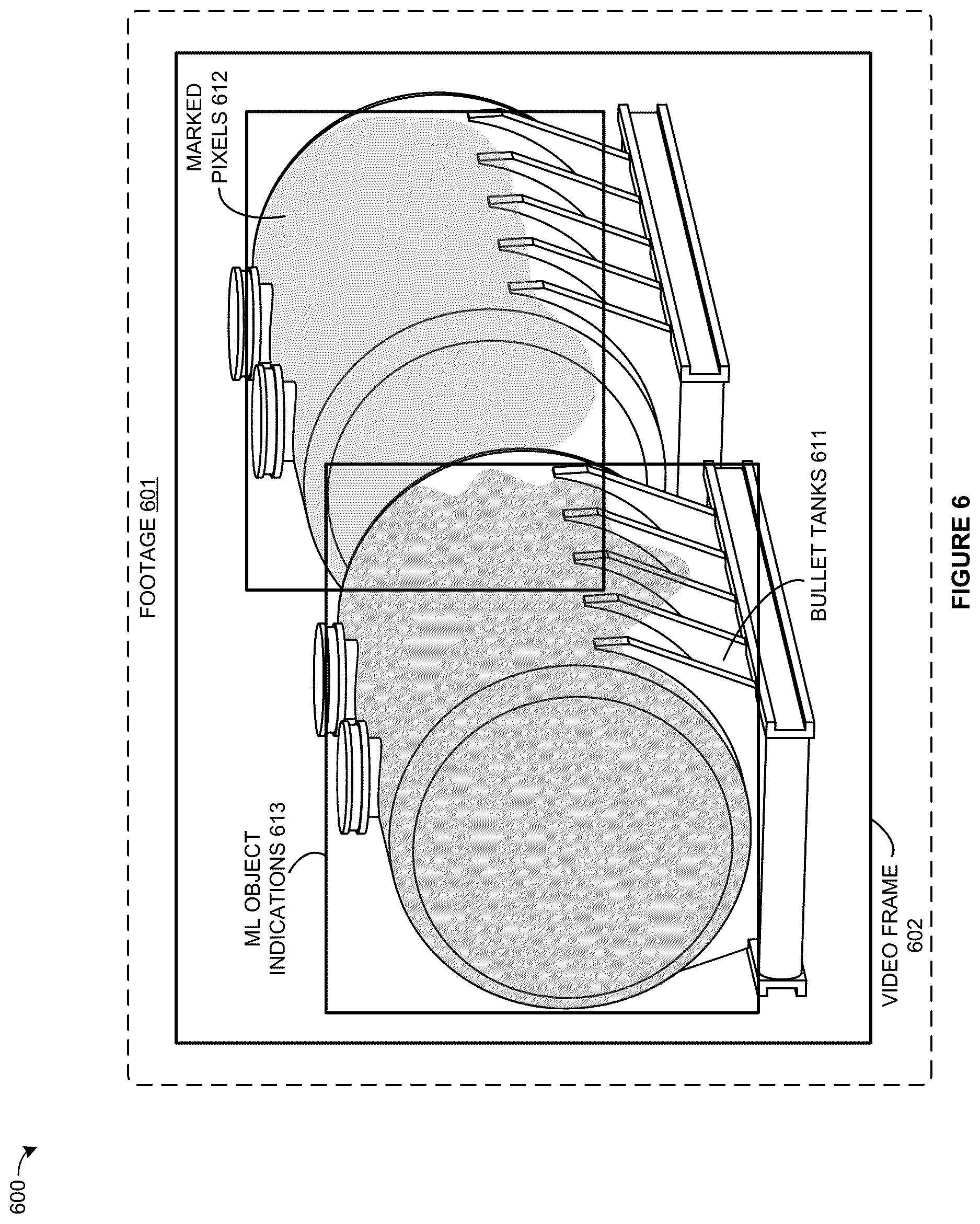 Patent US12614270 Figure 6 – Machine learning system for natural gas leak detection