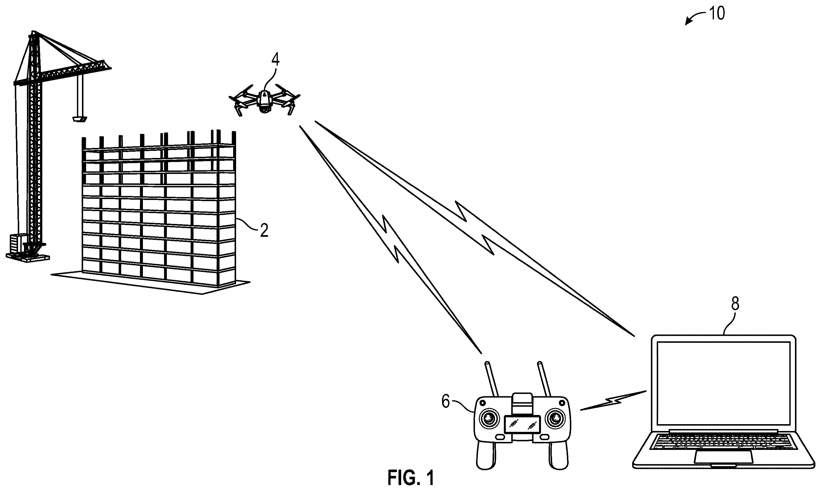 Patent US12614271 Figure 1 – Polarization image-based building inspection