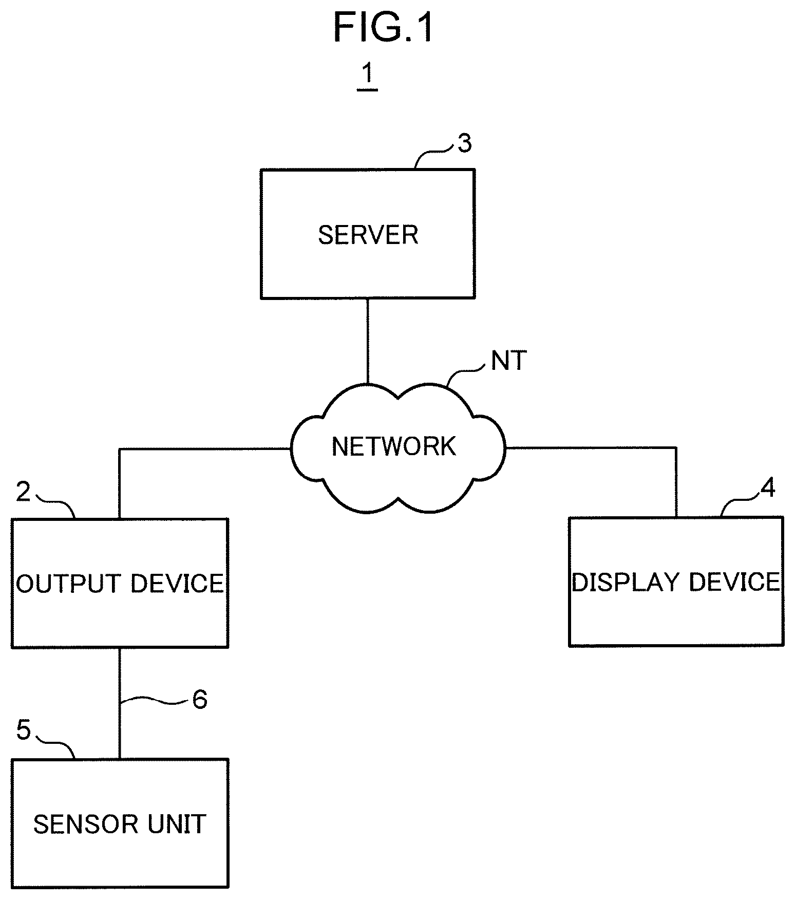 Patent US12614277 Figure 1 – Output device, method, non-transitory computer readable recording medium and display device