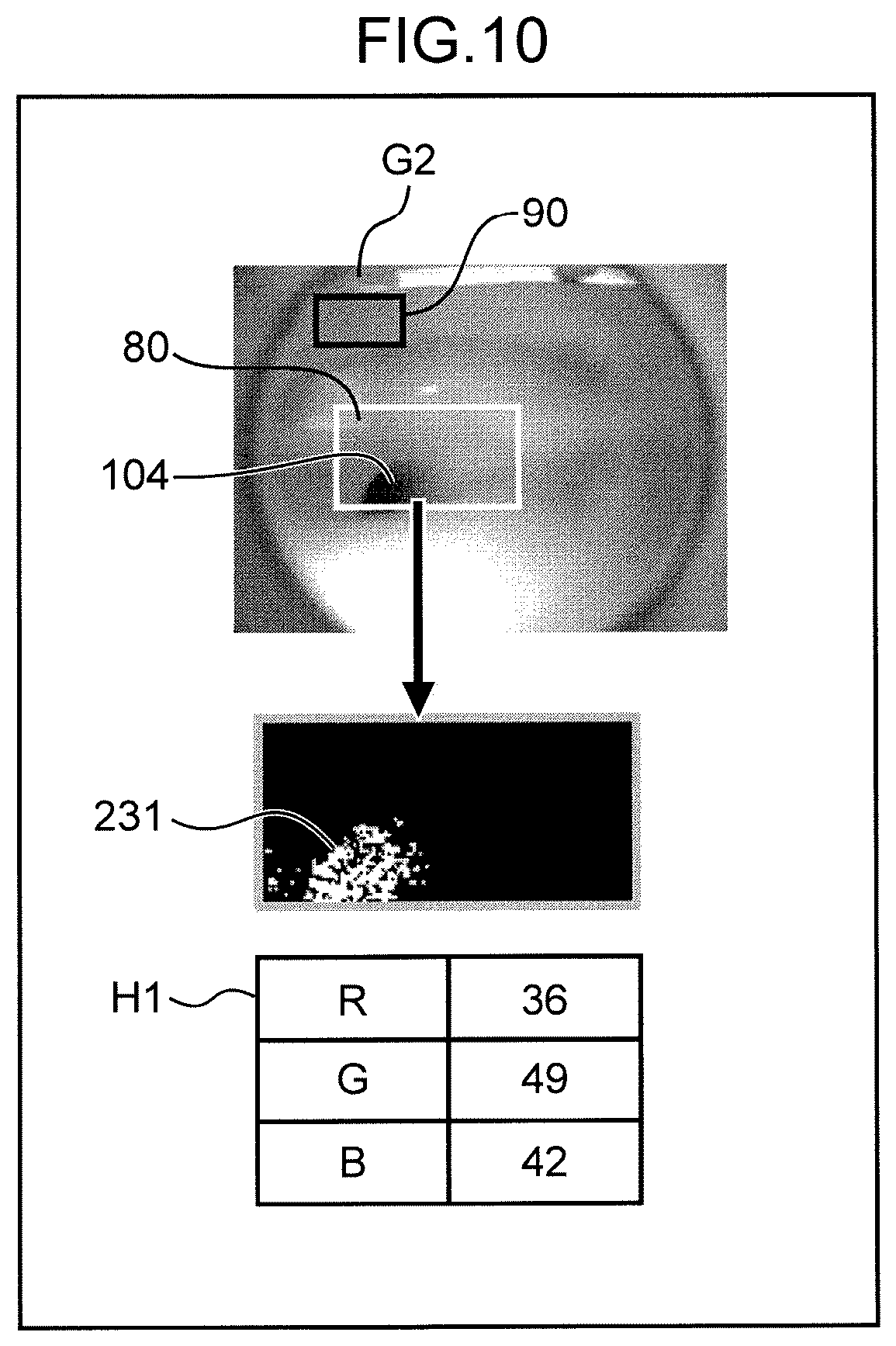 Patent US12614277 Figure 10 – Output device, method, non-transitory computer readable recording medium and display device