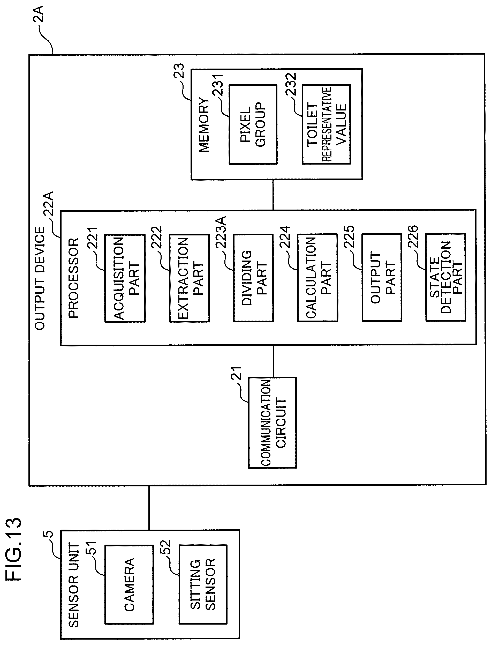 Patent US12614277 Figure 12 – Output device, method, non-transitory computer readable recording medium and display device