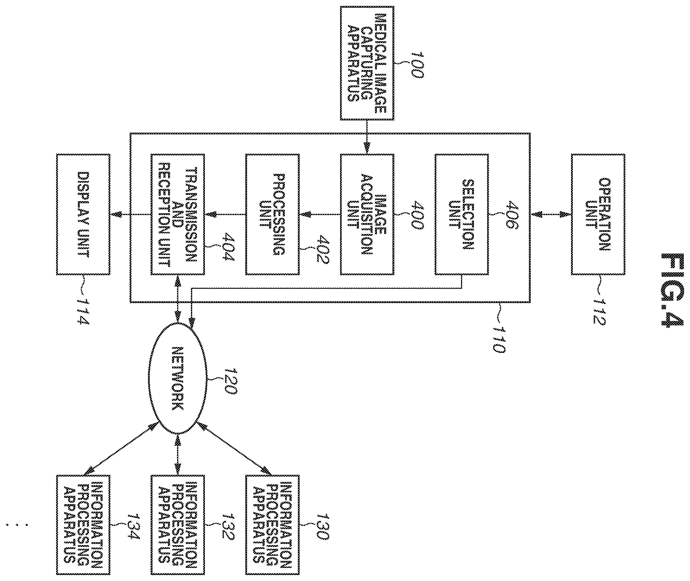 Patent US12614279 Figure 4 – Information processing system for medical image data, information processing method, information terminal, and non-transitory computer-readable medium