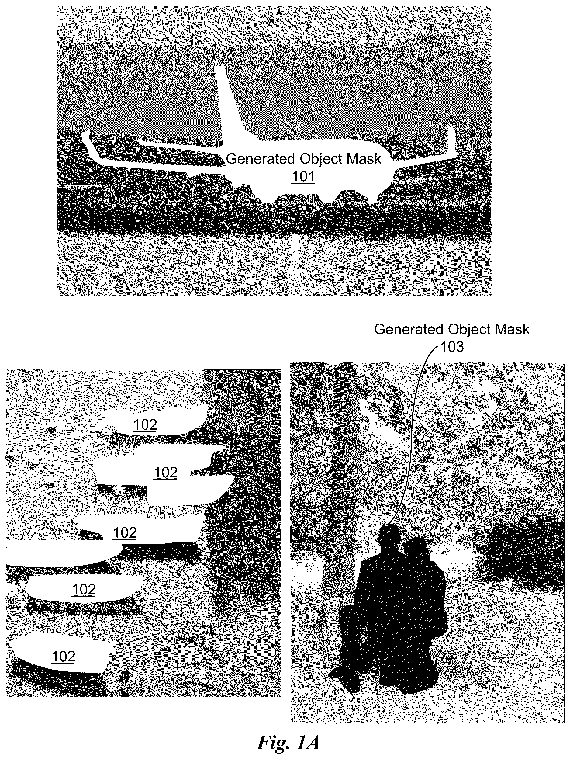 Patent US12614284 — Class agnostic object mask generation — Figure 1