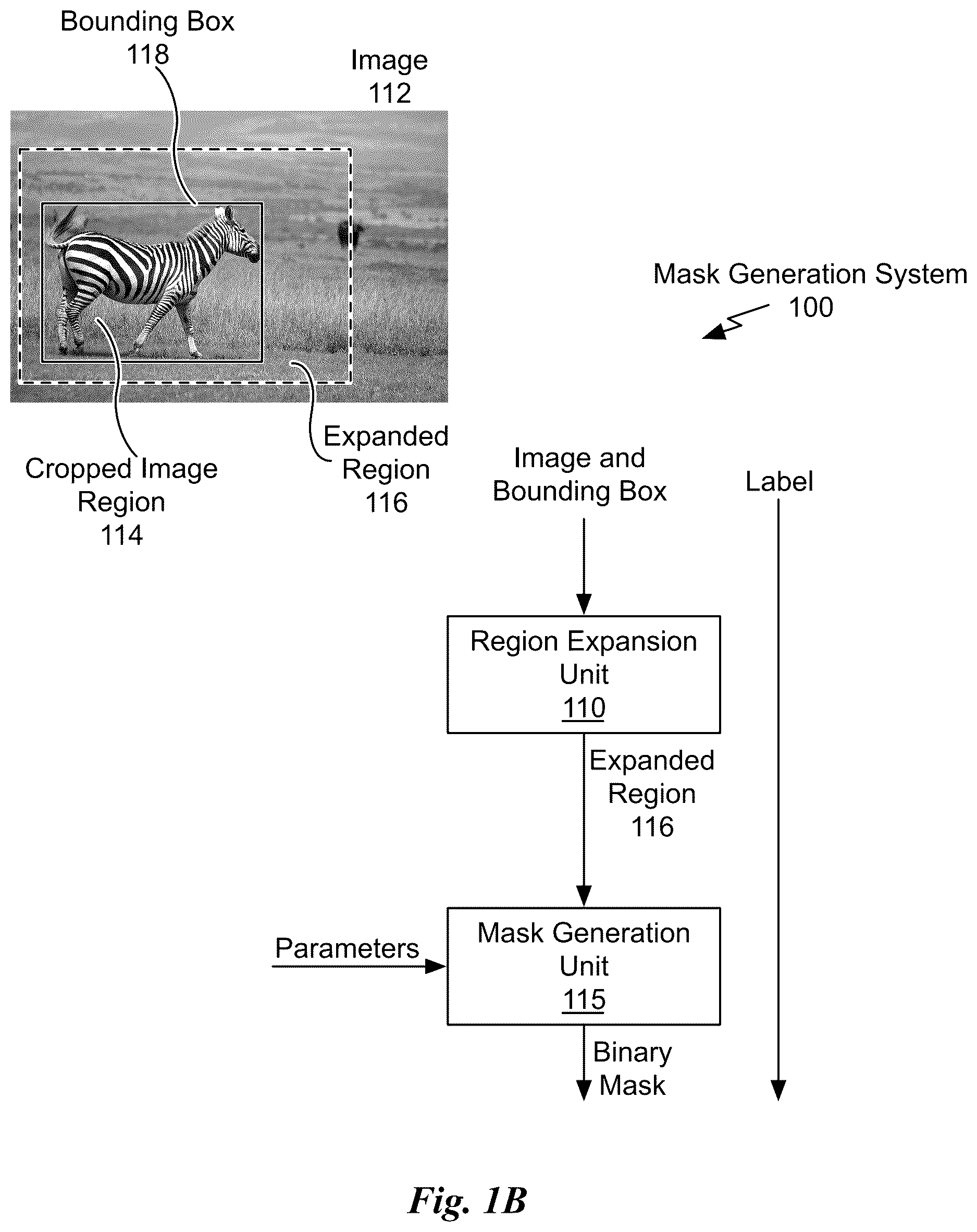 Patent US12614284 Figure 2 – Class agnostic object mask generation