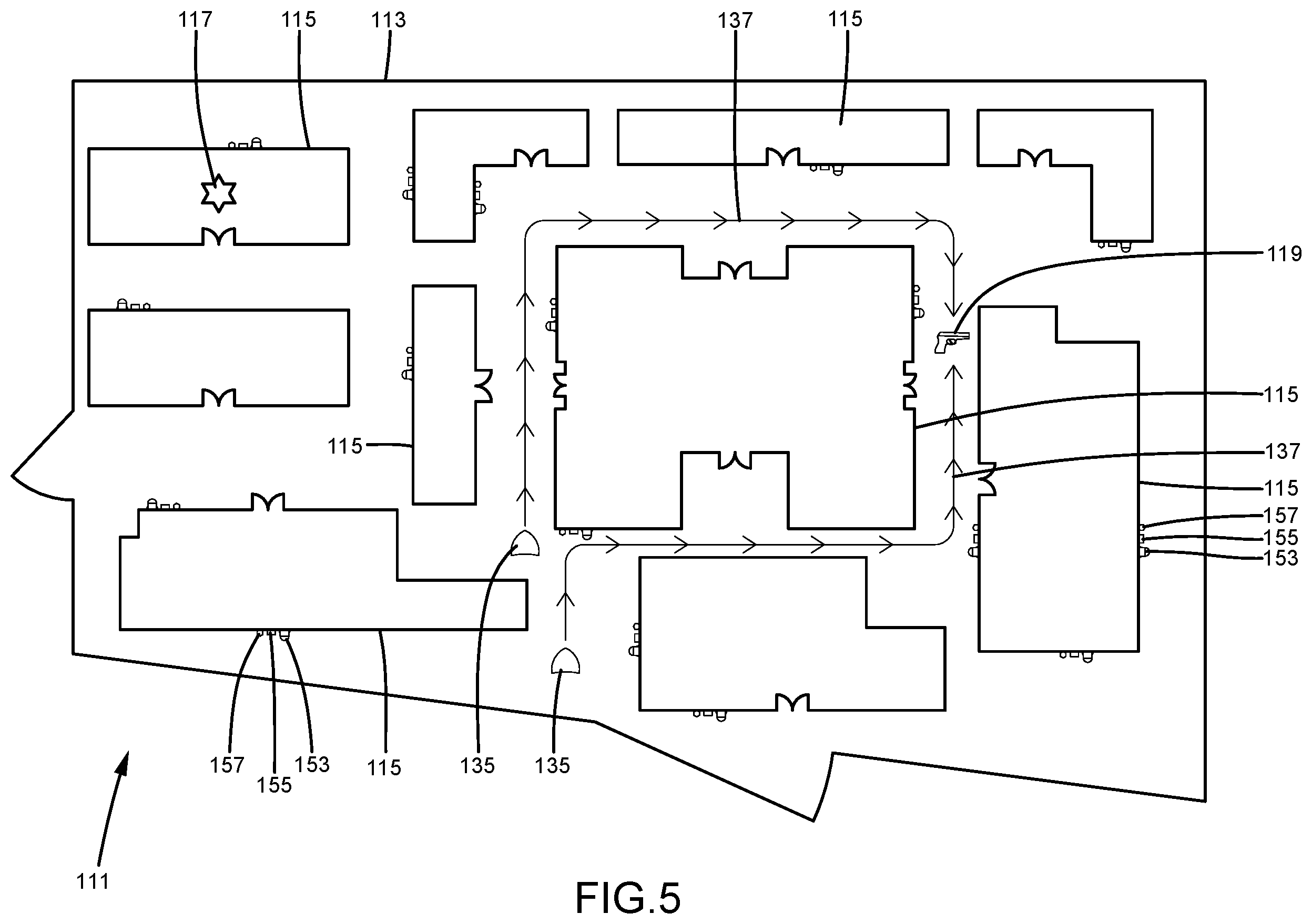 Patent US12614288 Figure 5 – Method of locating and tracking each person in a gunshot event