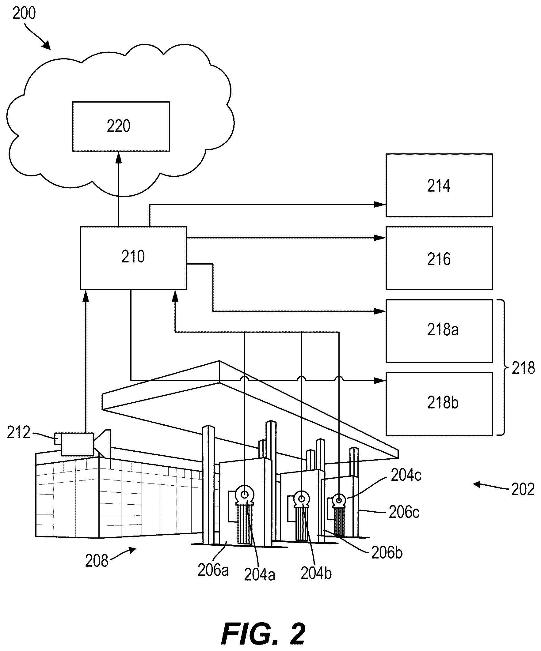 Patent US12614289 Figure 2 – Determining dispenser vehicle connection