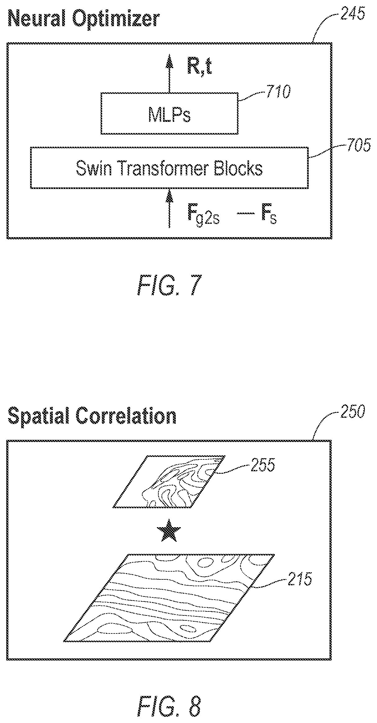 Patent US12614300 Figure 5 – Camera pose relative to overhead image