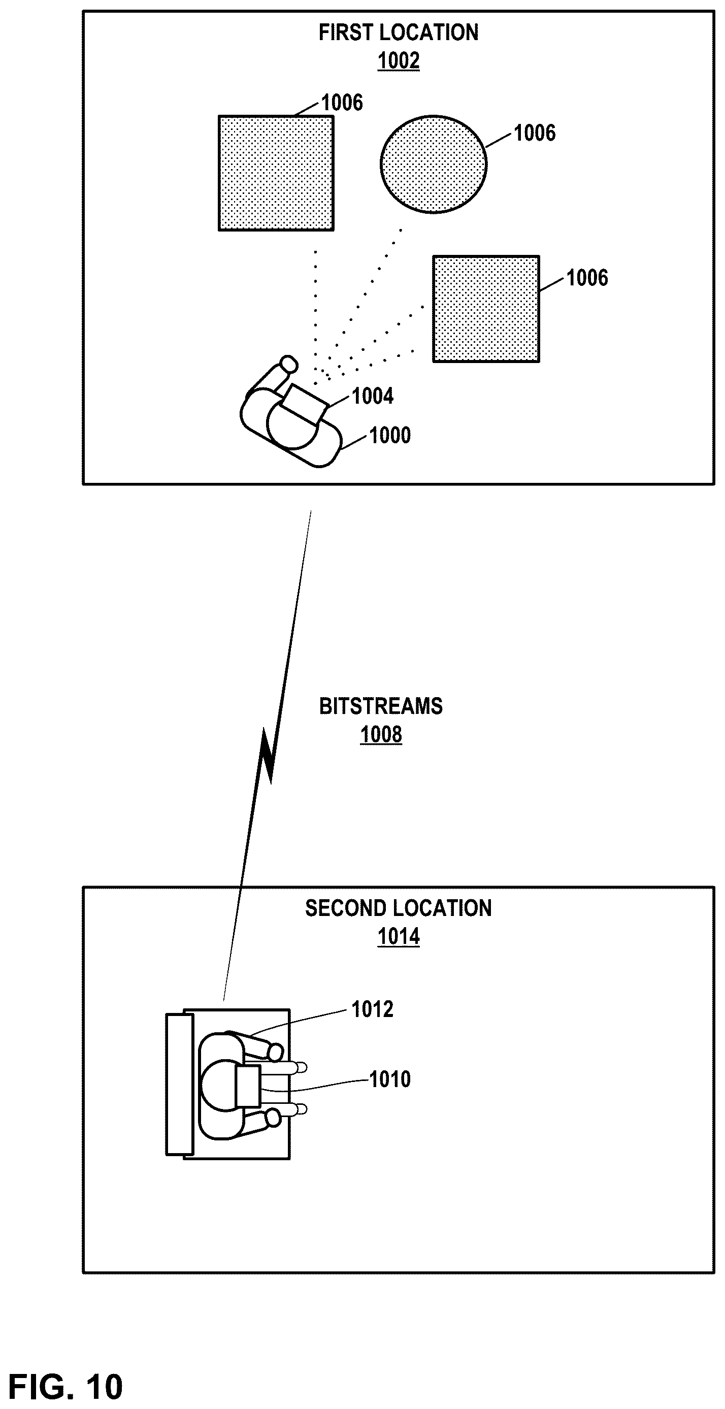 Patent US12614315 Figure 10 – Attribute coding for point cloud compression
