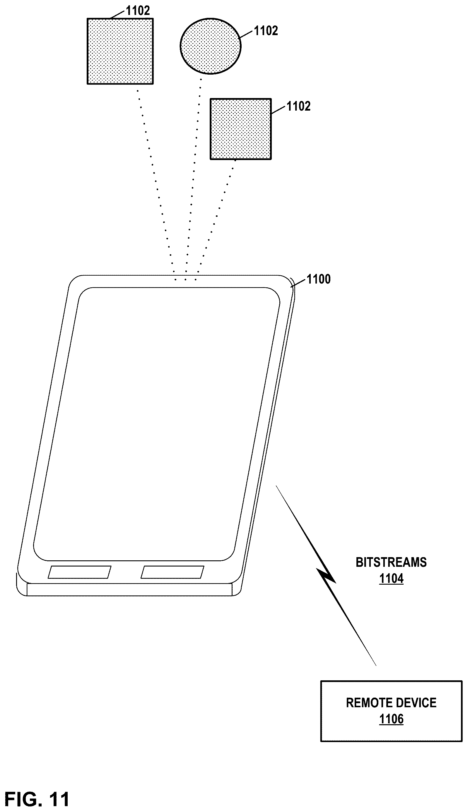 Patent US12614315 Figure 11 – Attribute coding for point cloud compression