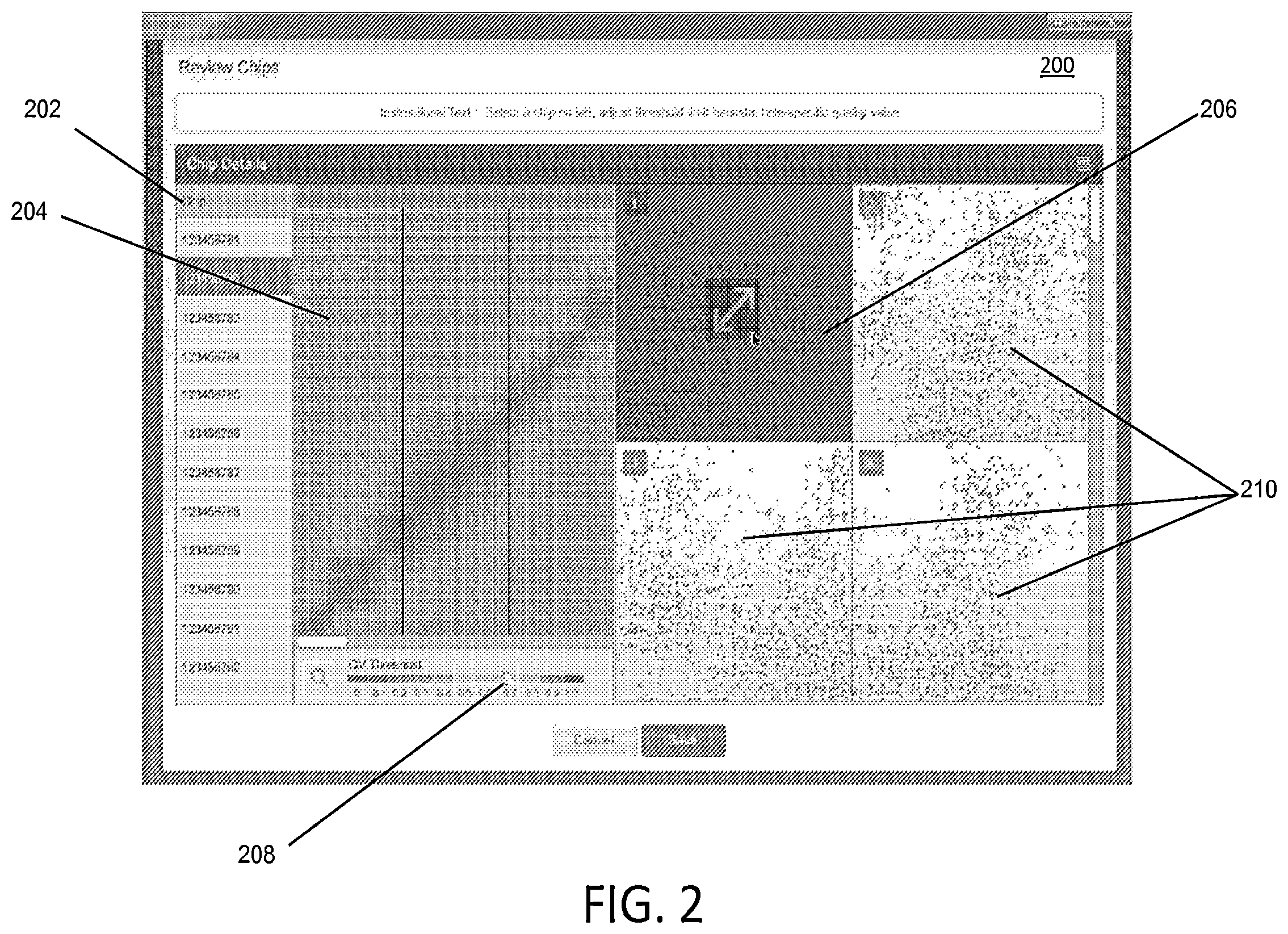Patent US12614320 Figure 2 – Visualization tools for digital PCR data