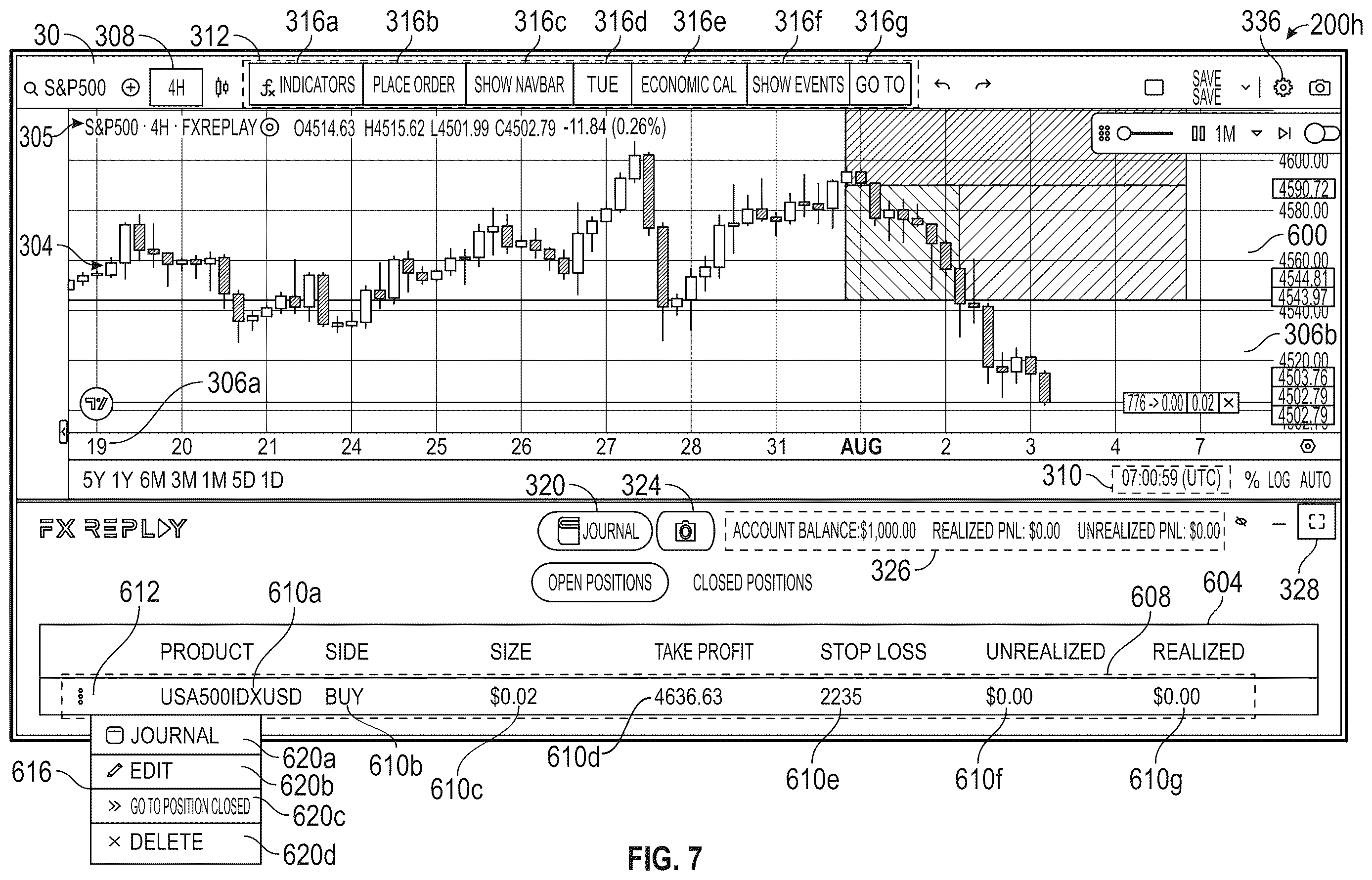 Patent US12614322 Figure 10 – System and method for selection of backtesting time and region