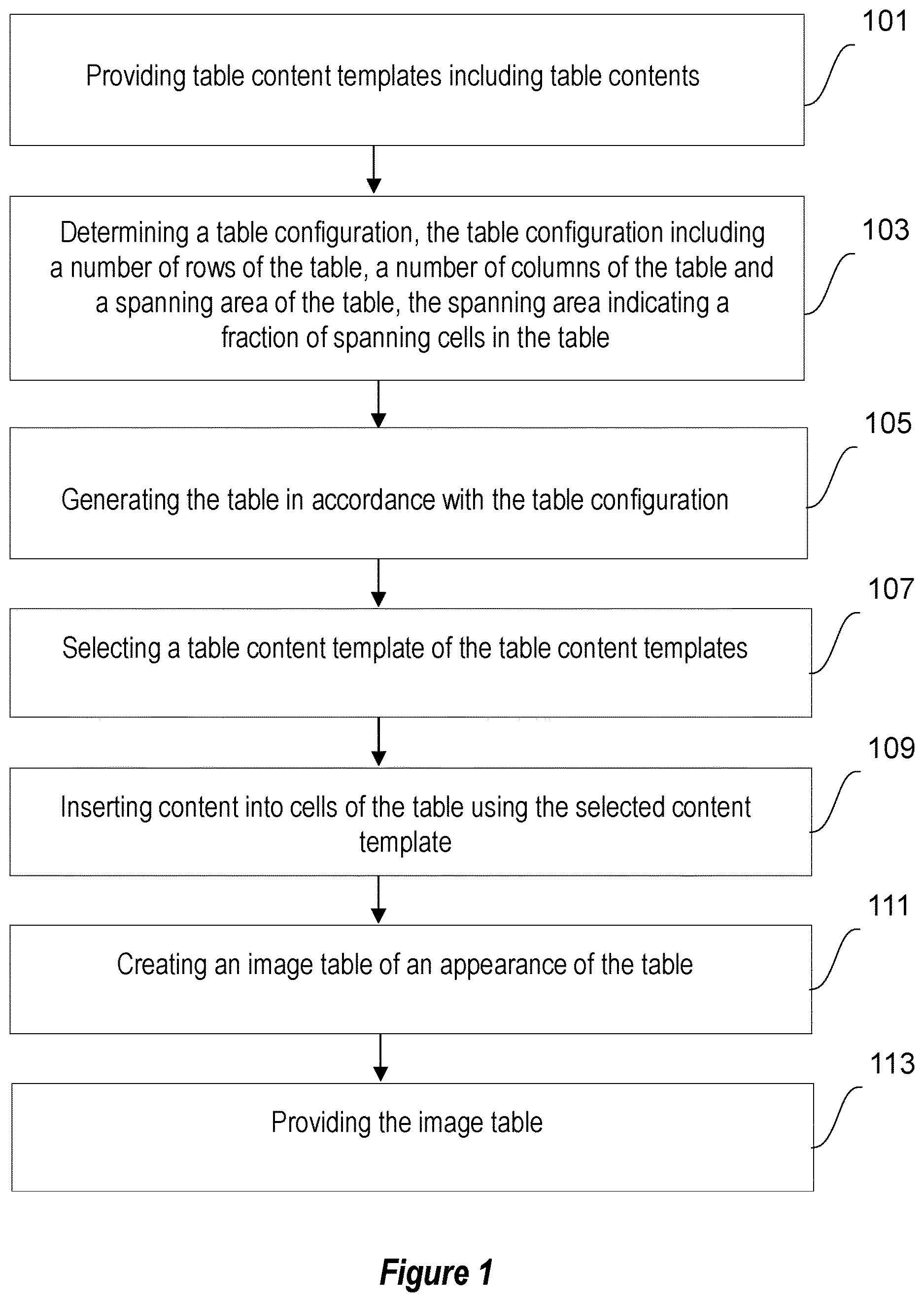Patent US12614324 — Image table generation — Figure 1