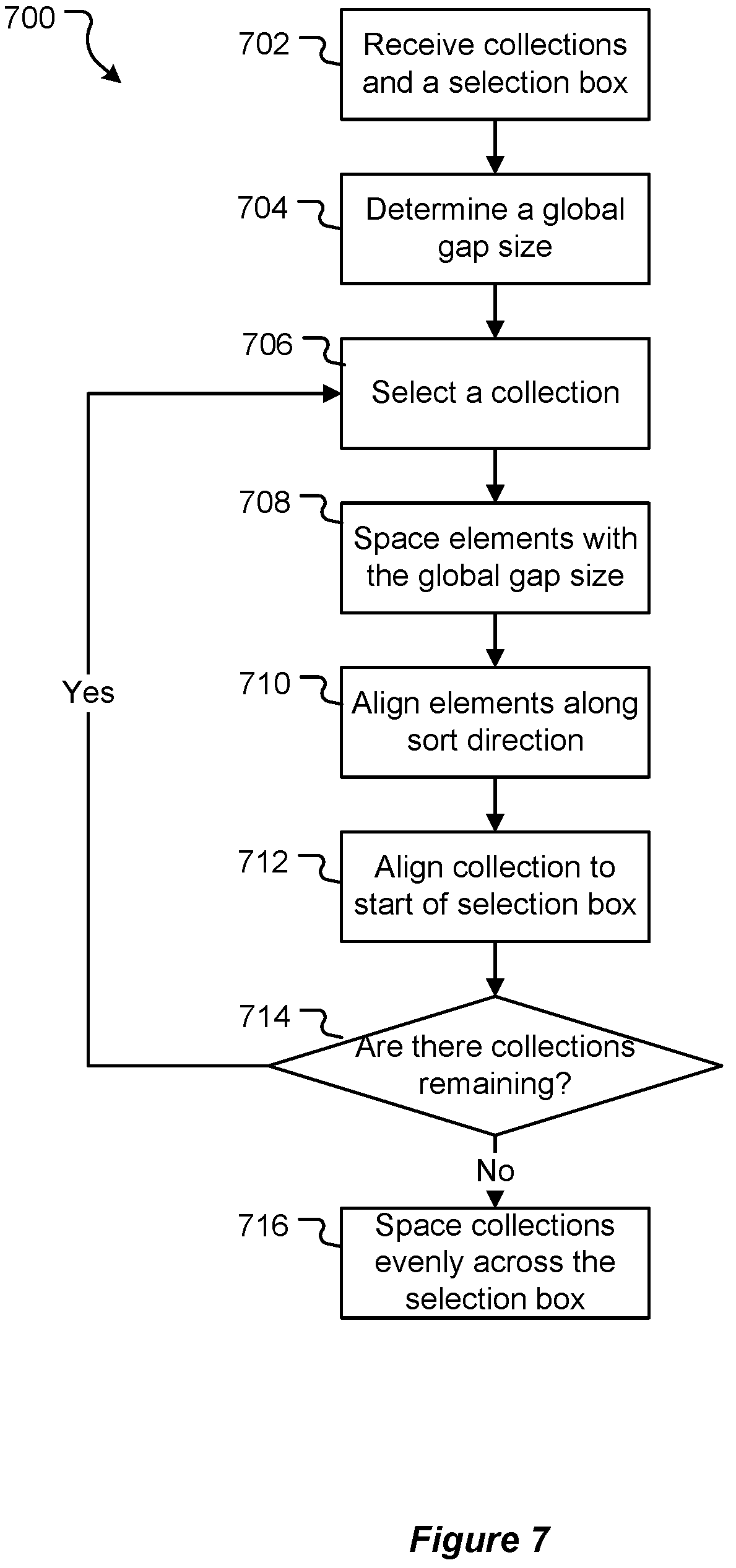 Patent US12614325 Figure 6 – Systems and methods for arranging design elements