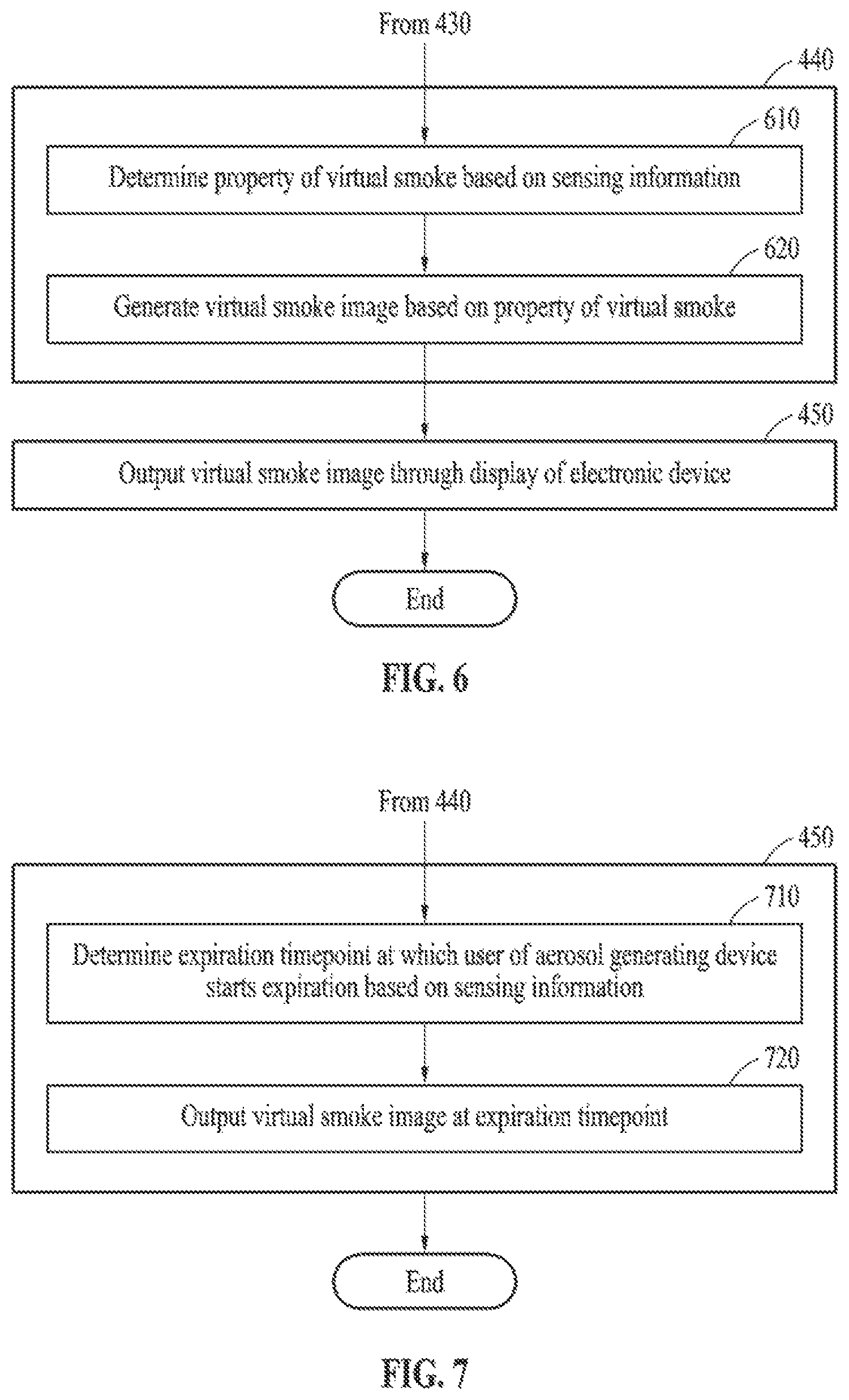 Patent US12614333 Figure 6 – Method and apparatus for outputting virtual smoke image