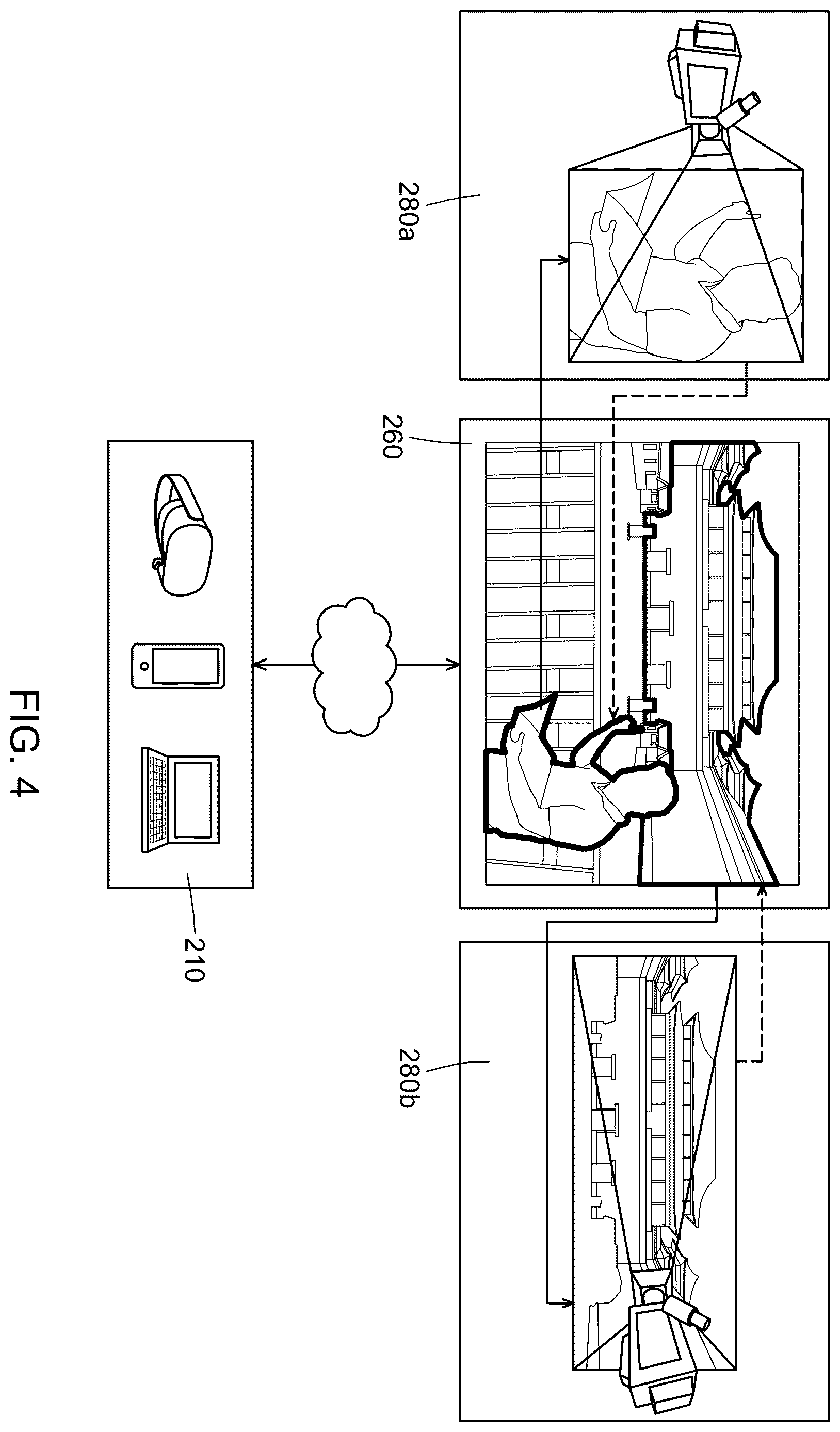 Patent US12614335 Figure 4 – Method and system for distributed real-time rendering