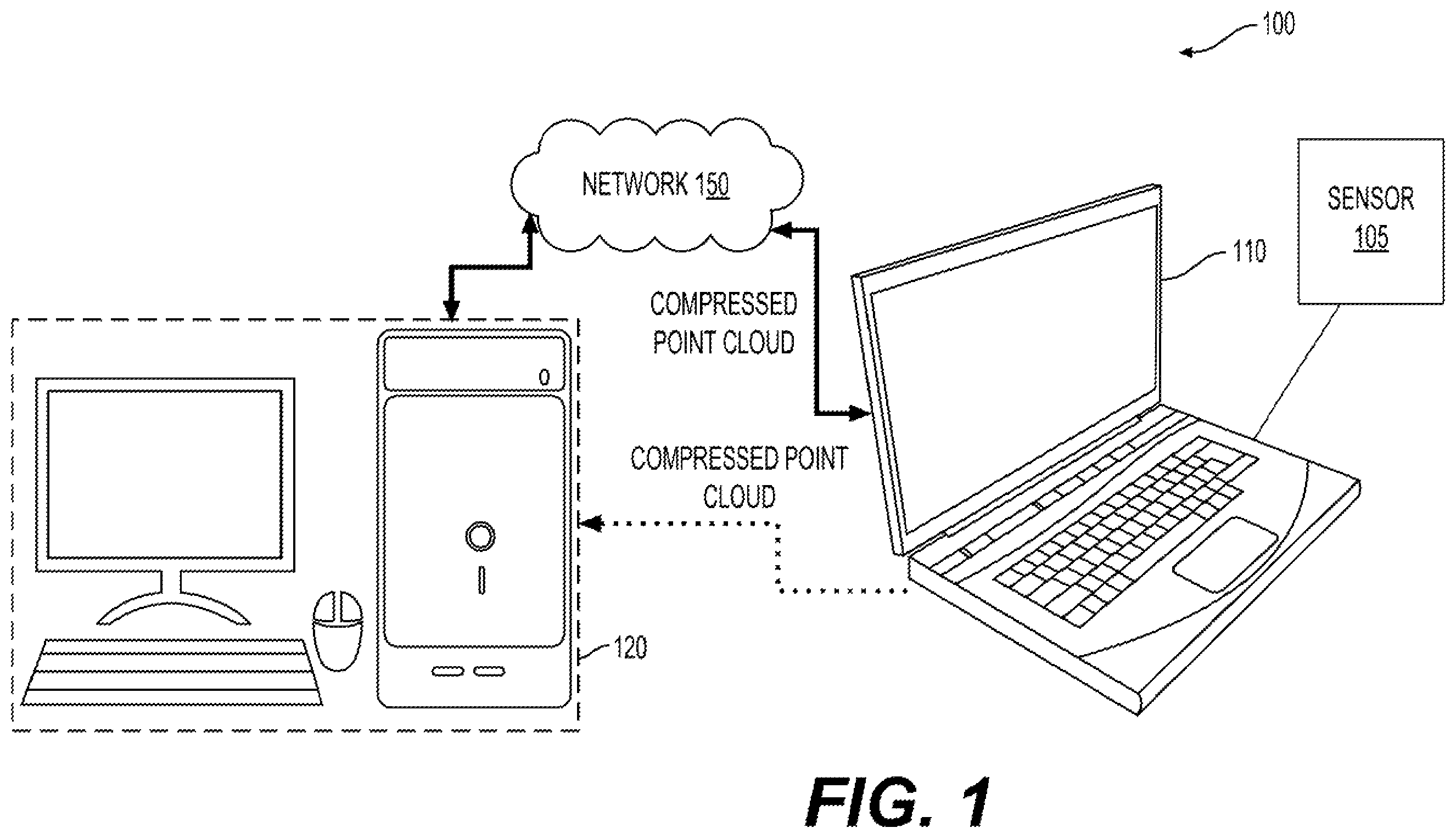 Patent US12614344 Figure 1 – Checking overlapping-free property for patches in mesh compression