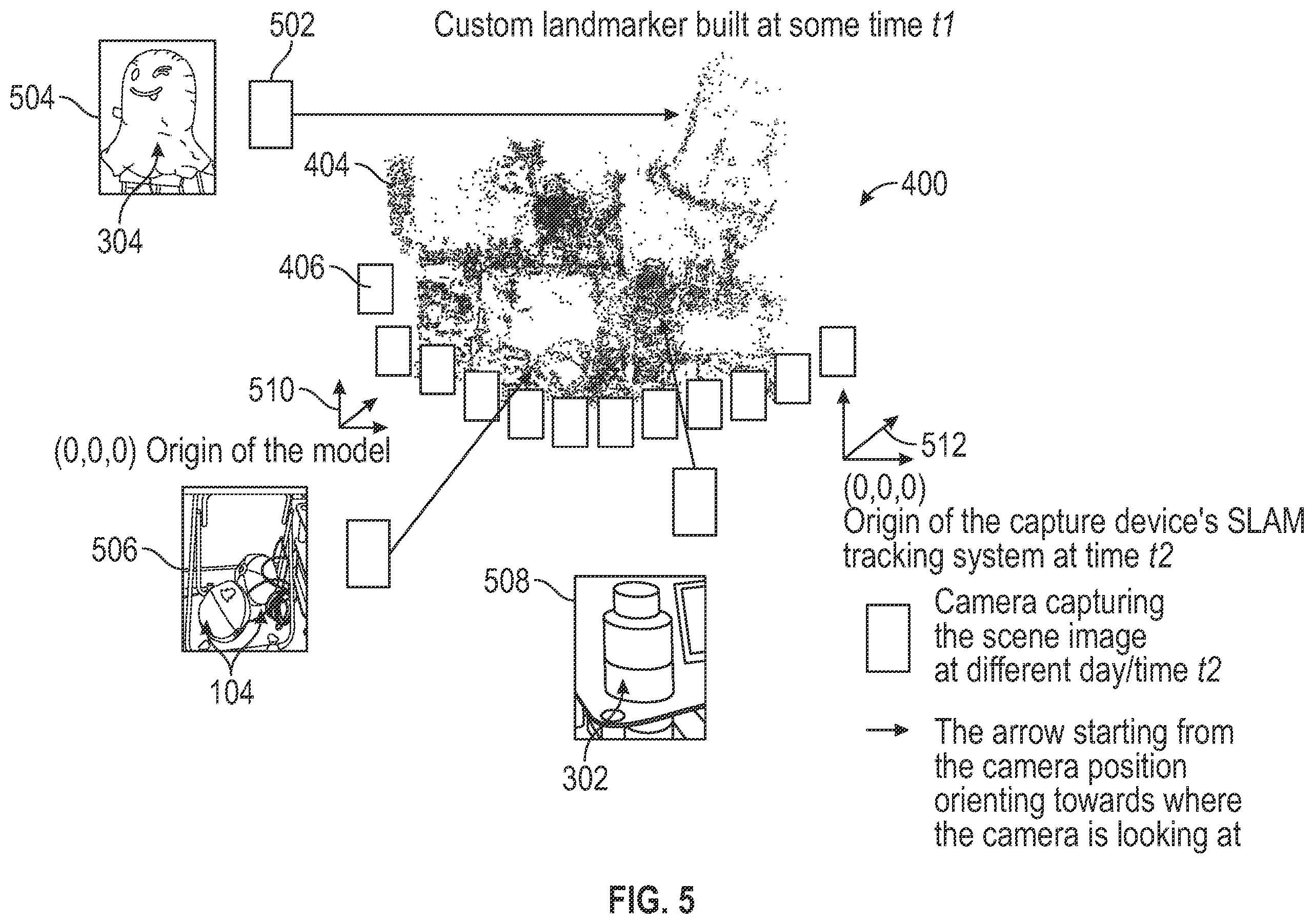 Patent US12614348 Figure 4 – Incremental scanning for custom landmarkers