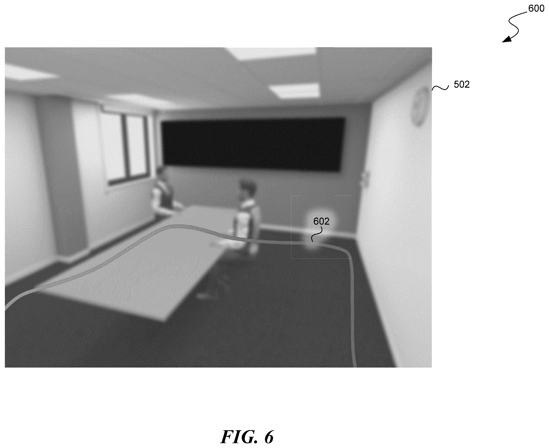 Patent US12614355 Figure 8 – Mapping a real-world room for a shared artificial reality environment