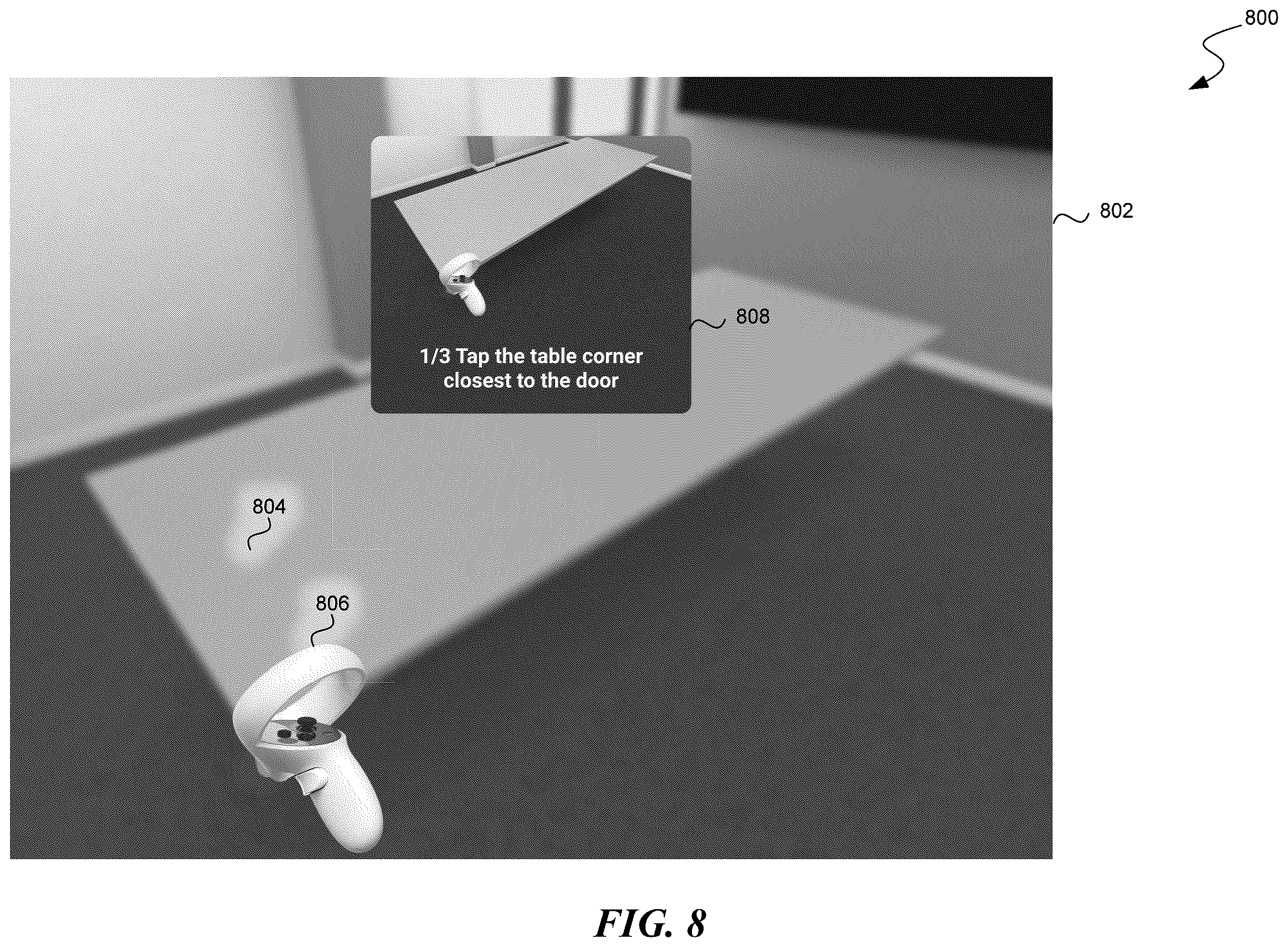 Patent US12614355 Figure 10 – Mapping a real-world room for a shared artificial reality environment