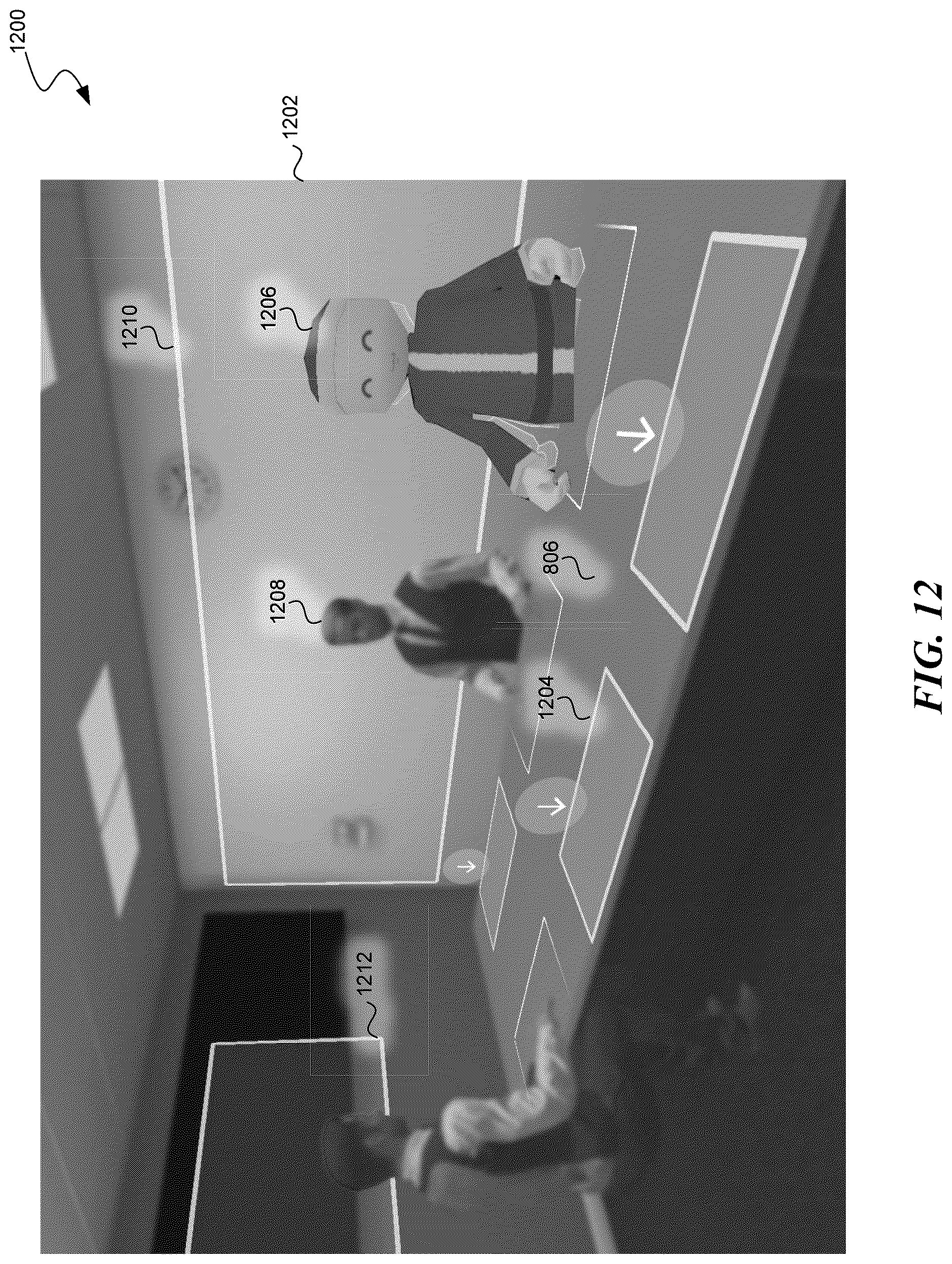 Patent US12614355 Figure 14 – Mapping a real-world room for a shared artificial reality environment
