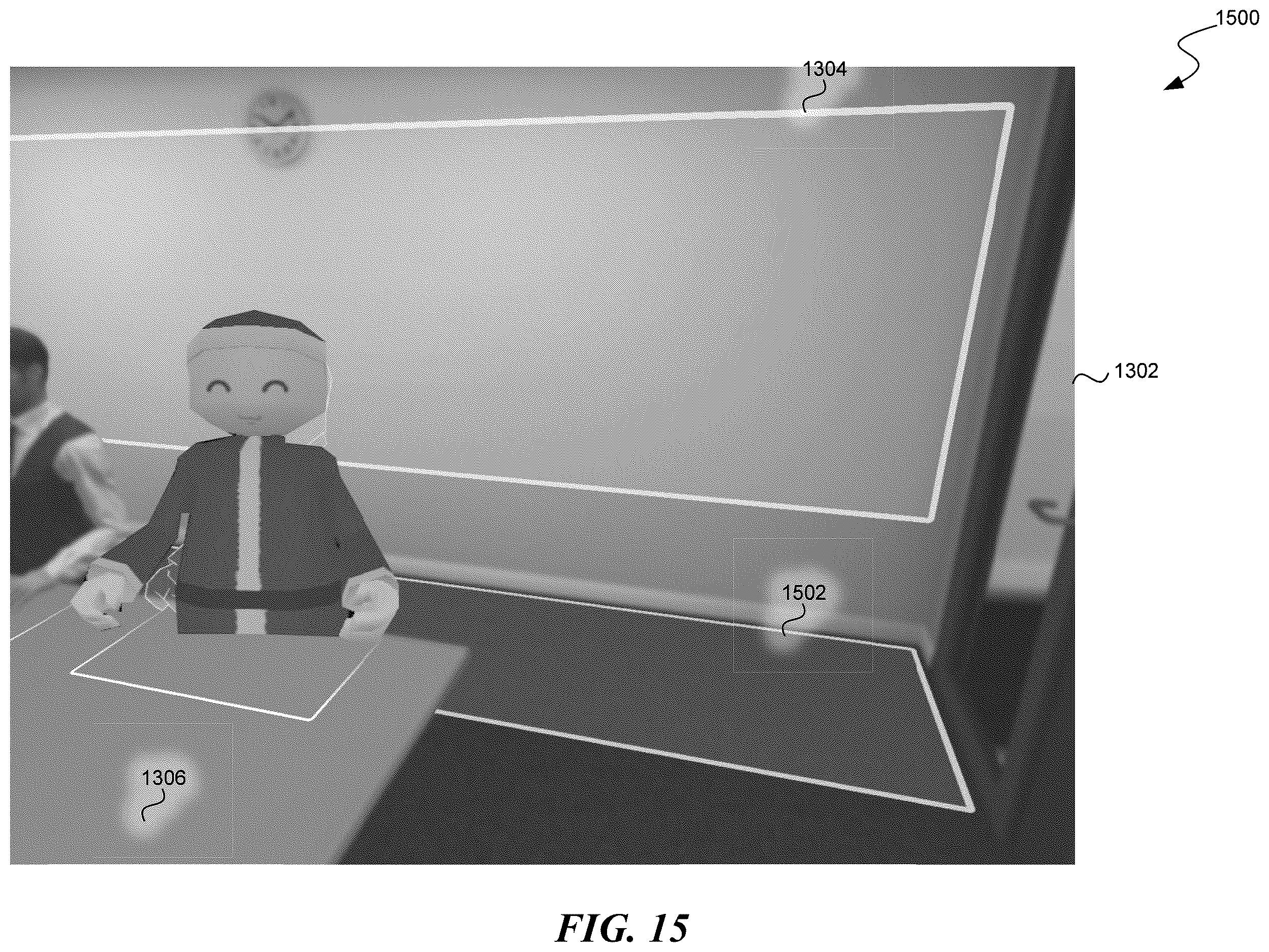 Patent US12614355 Figure 17 – Mapping a real-world room for a shared artificial reality environment