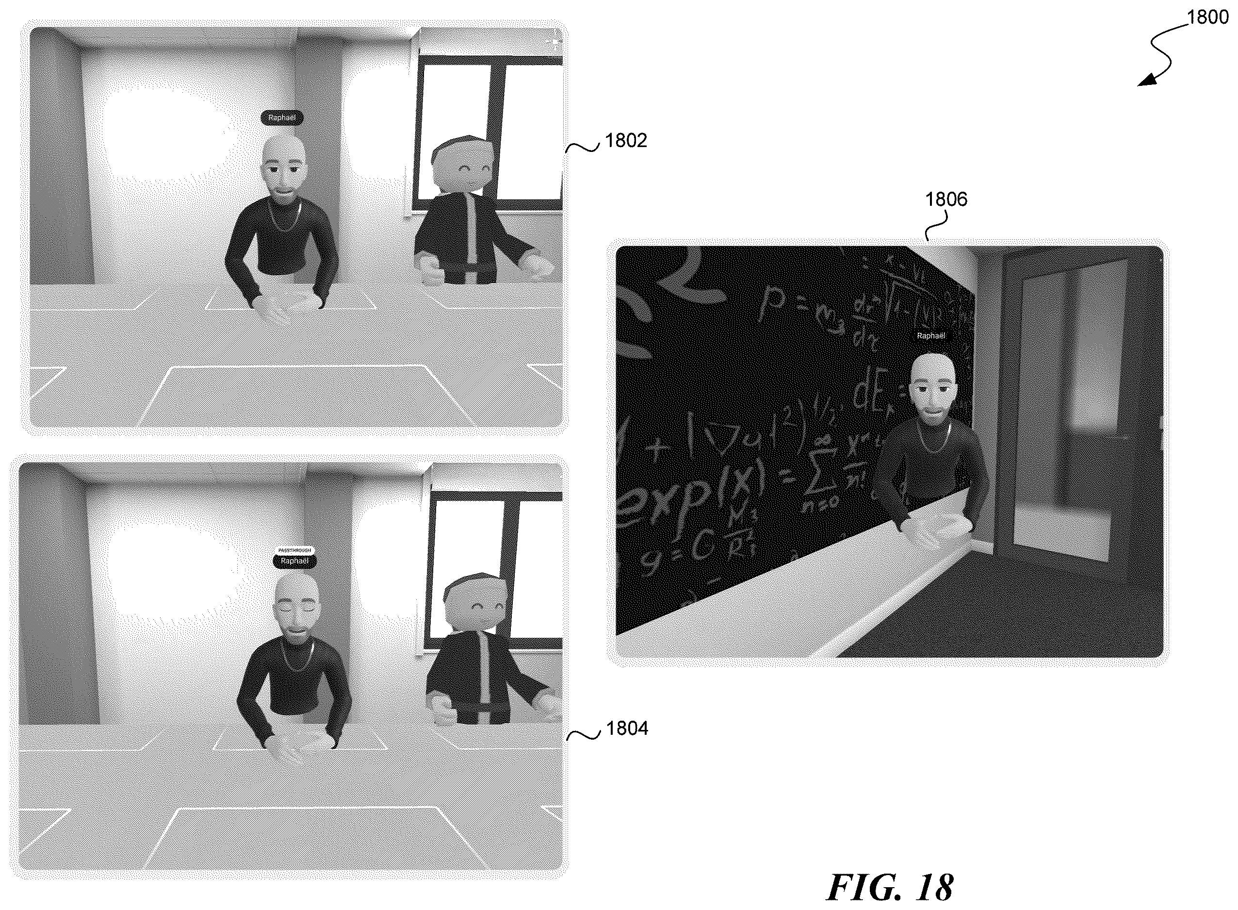 Patent US12614355 Figure 20 – Mapping a real-world room for a shared artificial reality environment