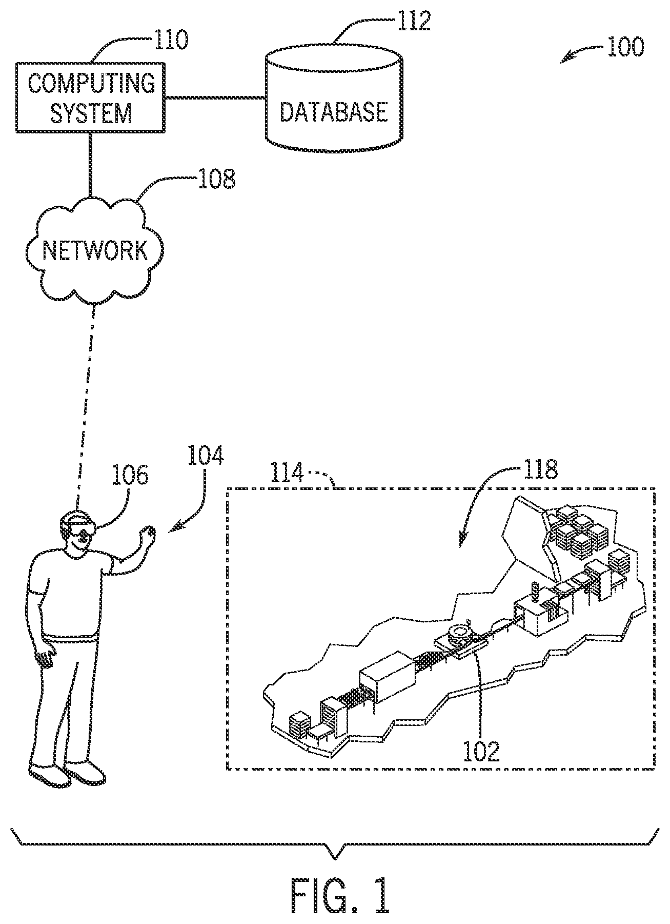 Patent US12614363 — Systems and methods for adjusting a user position in virtual reality — Figure 1