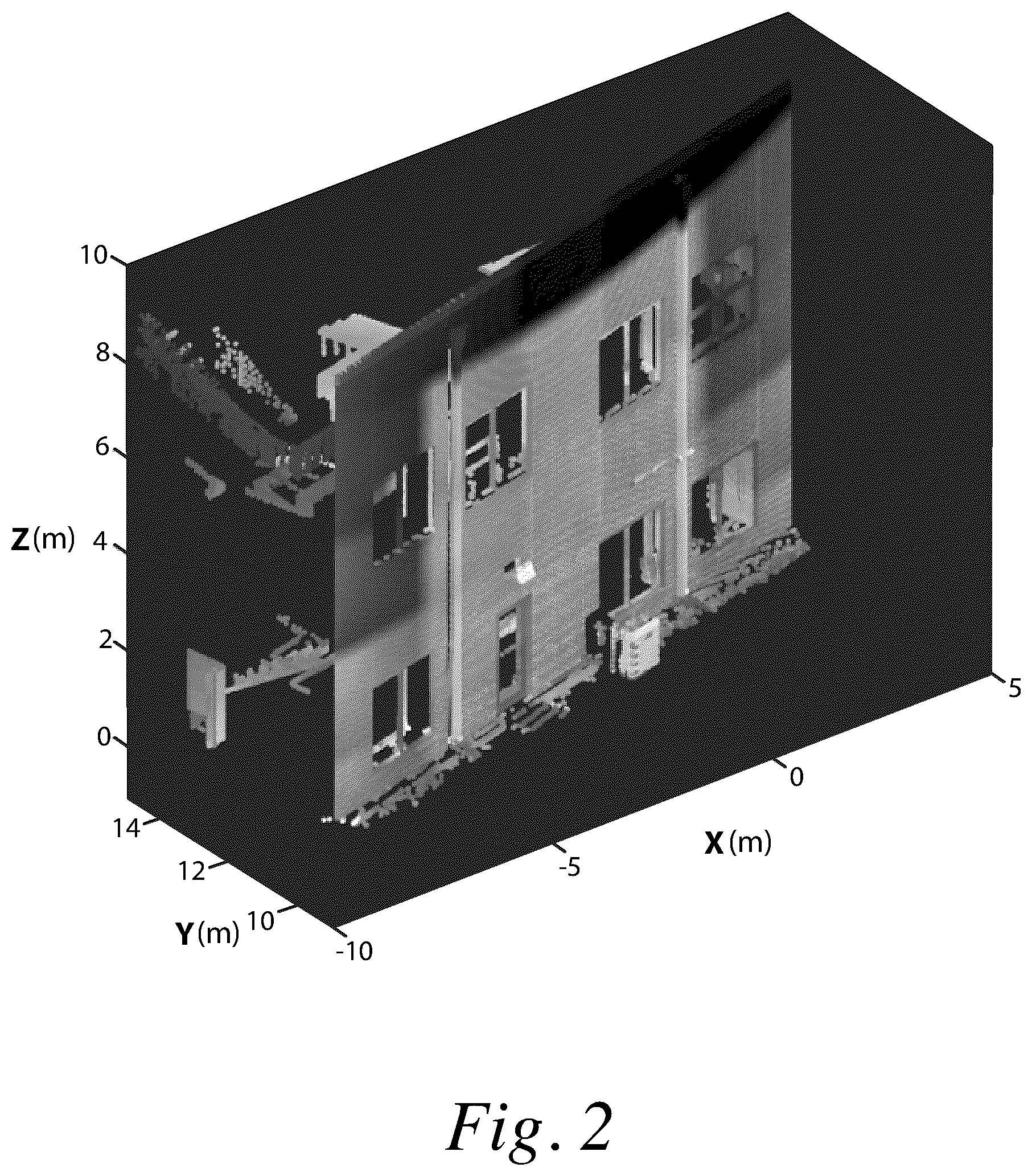 Patent US12614366 Figure 2 – Automatic point cloud building envelope segmentation (auto-CuBES) using machine learning