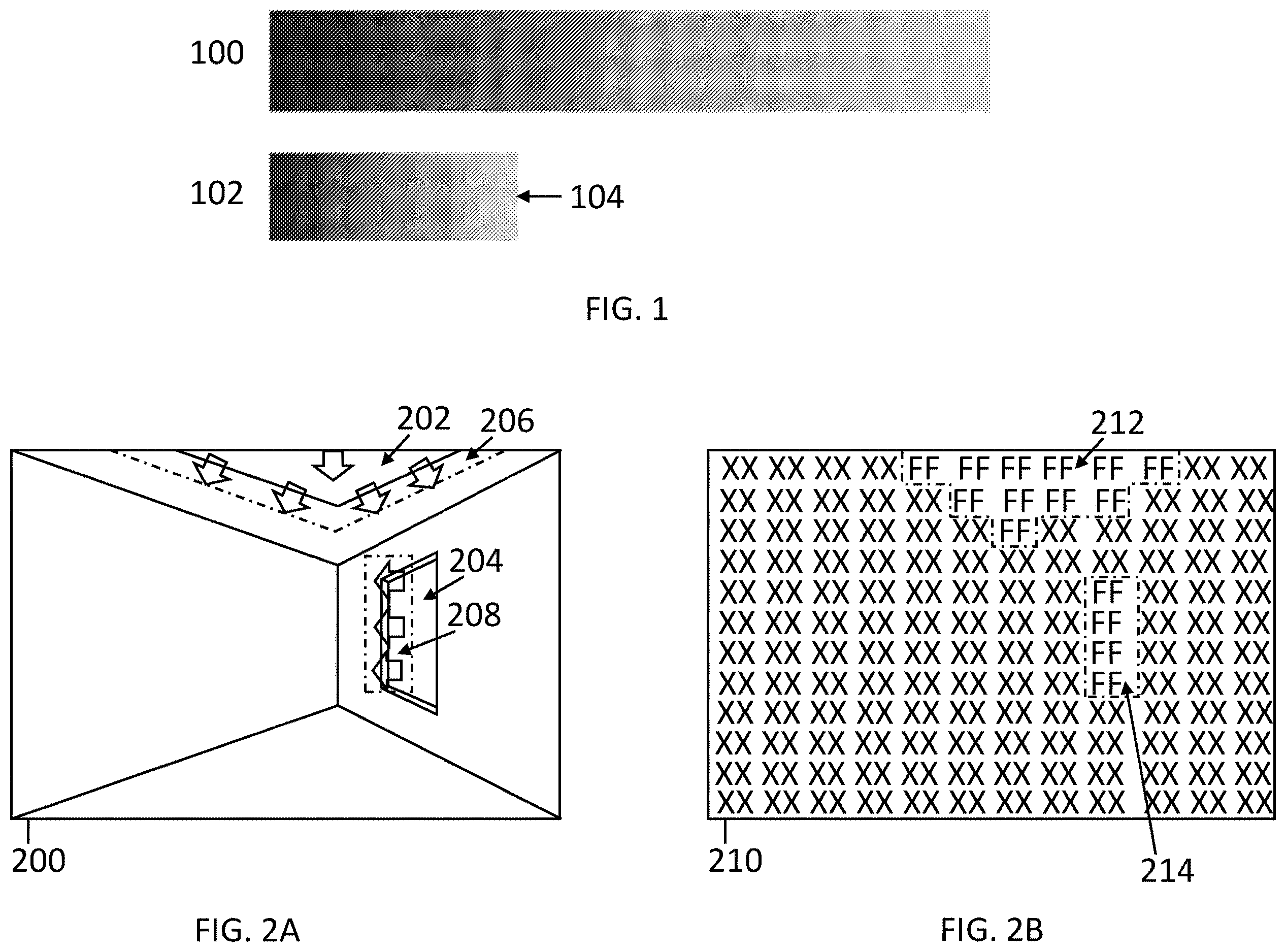 Patent US12614370 Figure 1 – Exposures for areas of image sensors