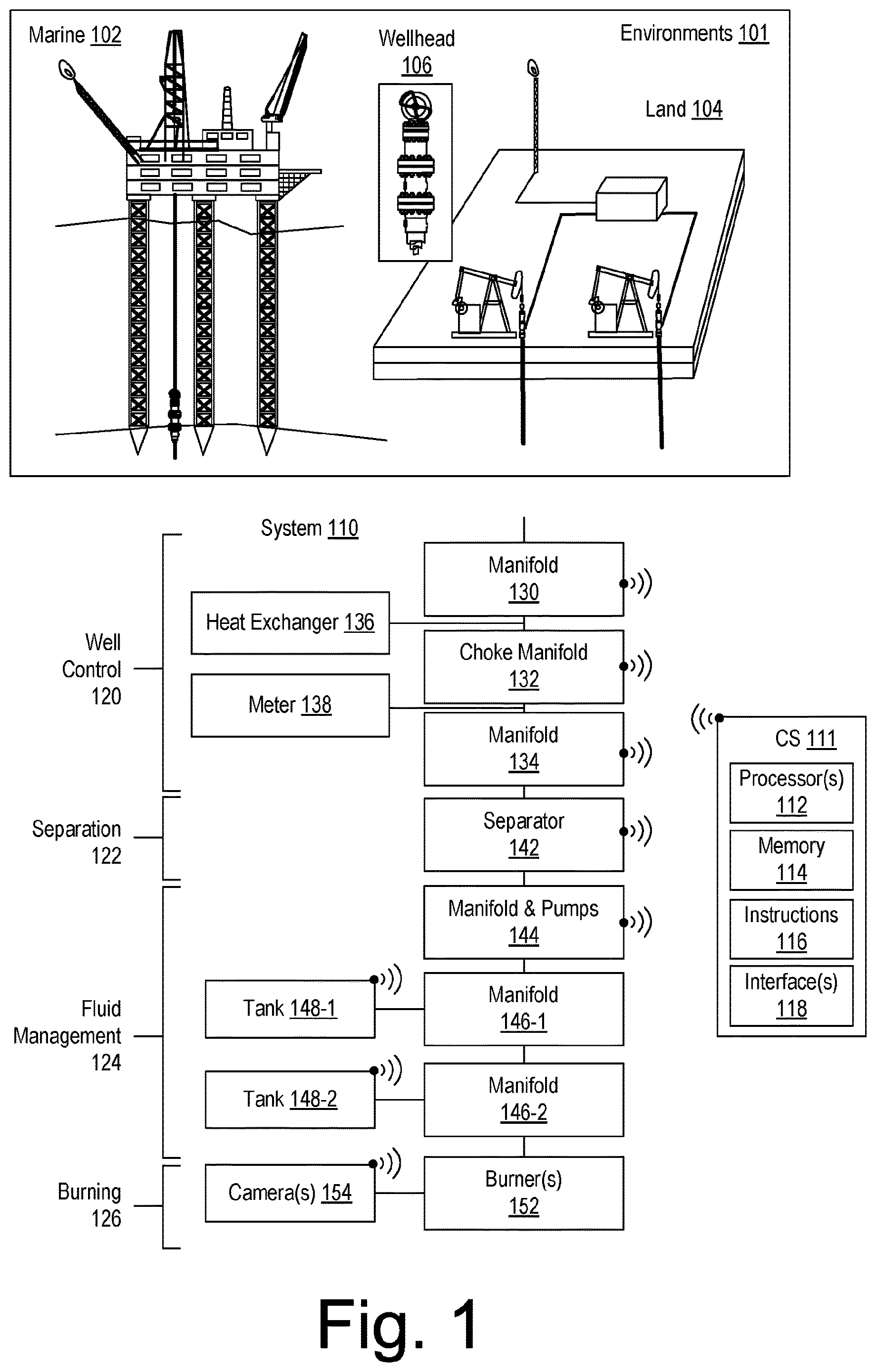 Patent US12614384 Figure 1 – Unlit flare detection using satellite images
