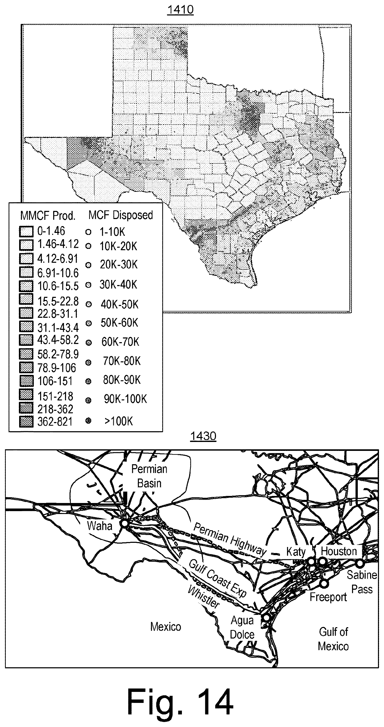 Patent US12614384 Figure 14 – Unlit flare detection using satellite images