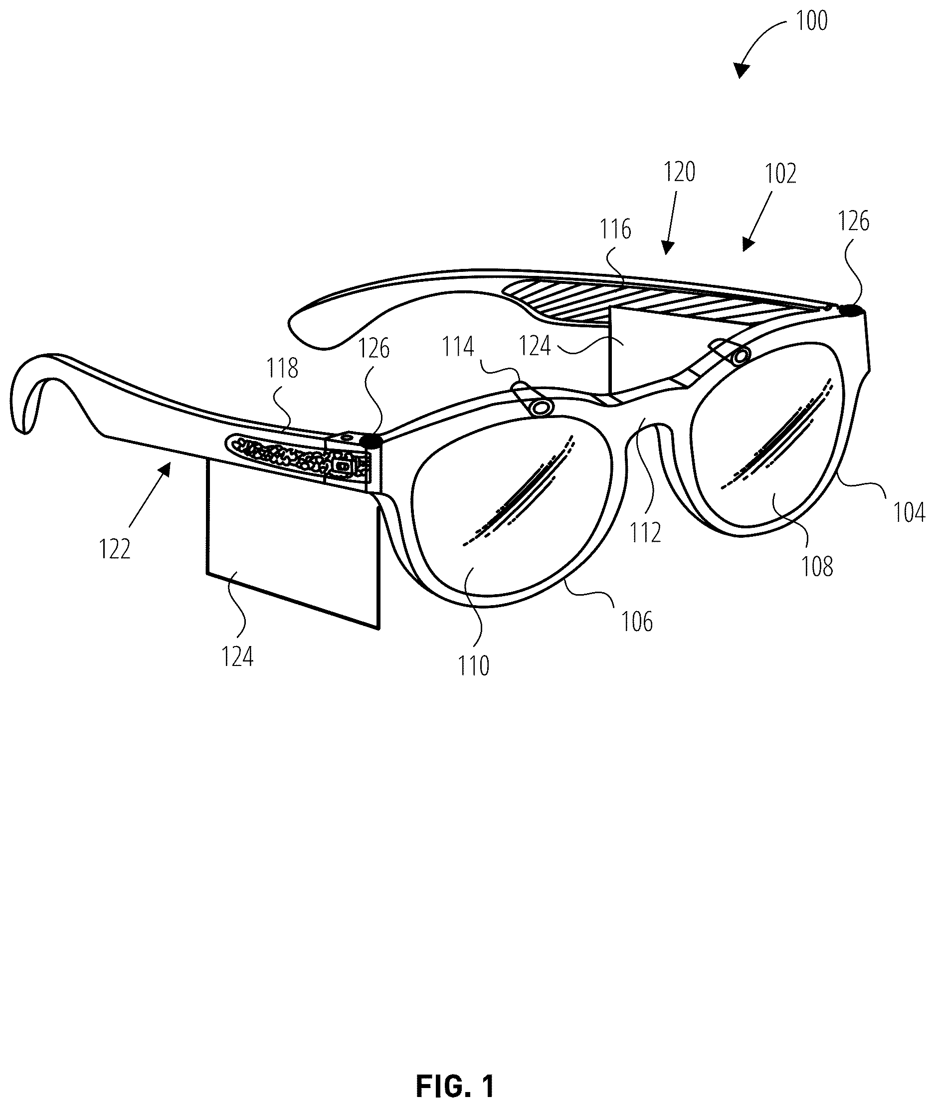 Patent US12614396 Figure 1 – AR assisted safe cycling