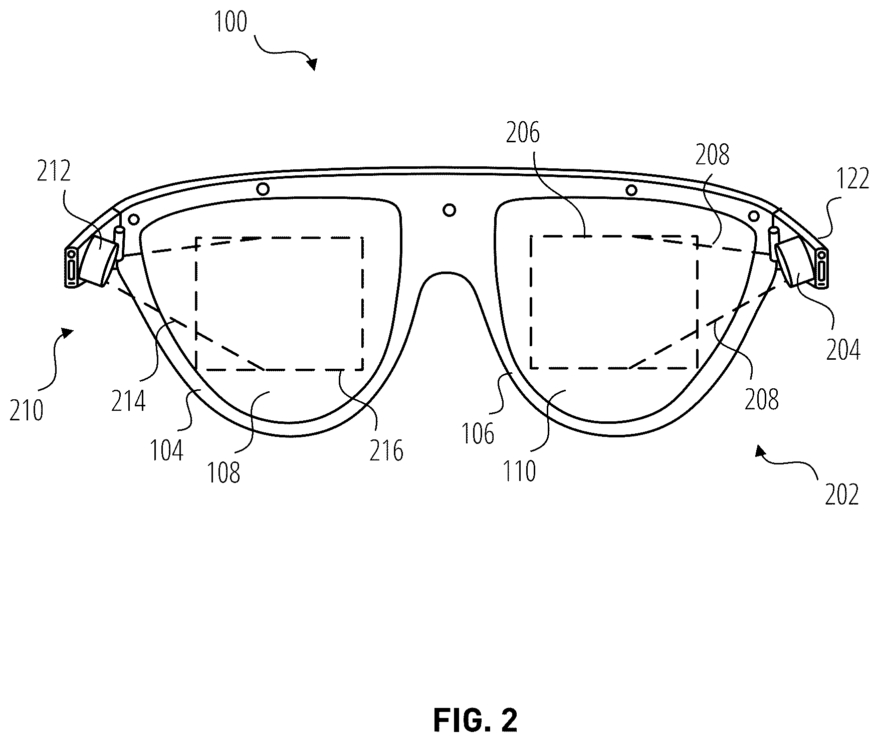 Patent US12614396 Figure 2 – AR assisted safe cycling