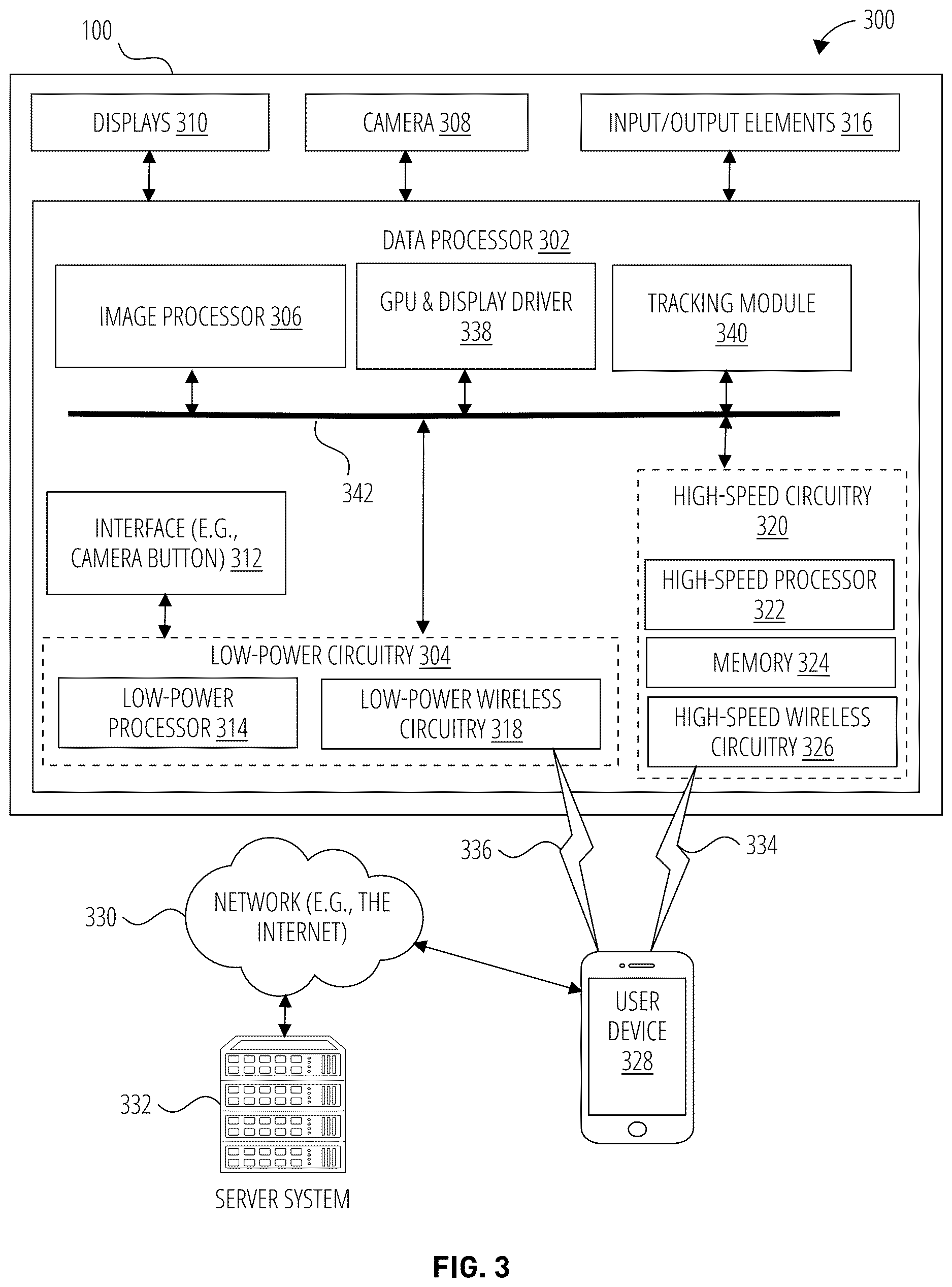 Patent US12614396 Figure 3 – AR assisted safe cycling