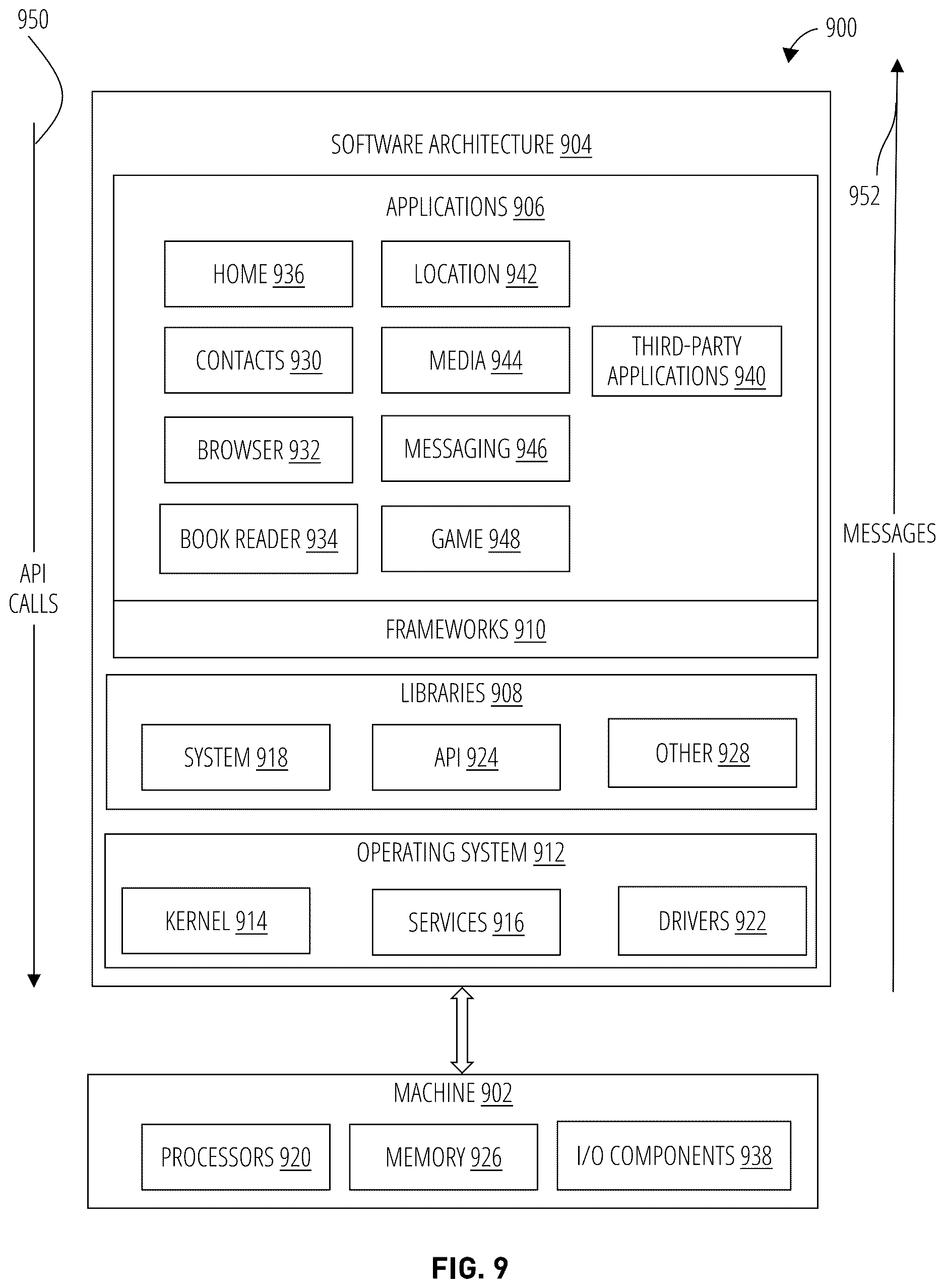 Patent US12614396 Figure 9 – AR assisted safe cycling