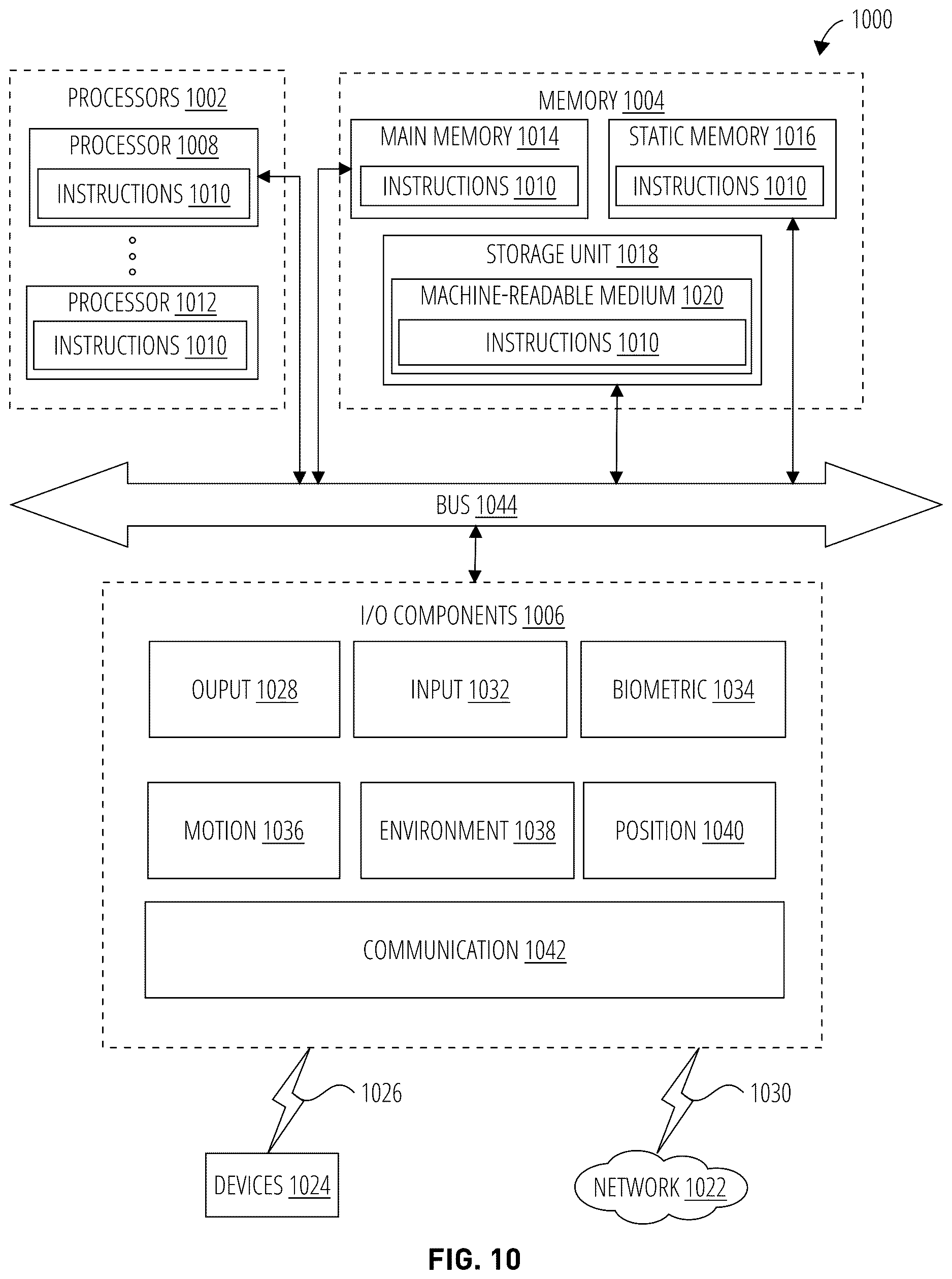 Patent US12614396 Figure 10 – AR assisted safe cycling