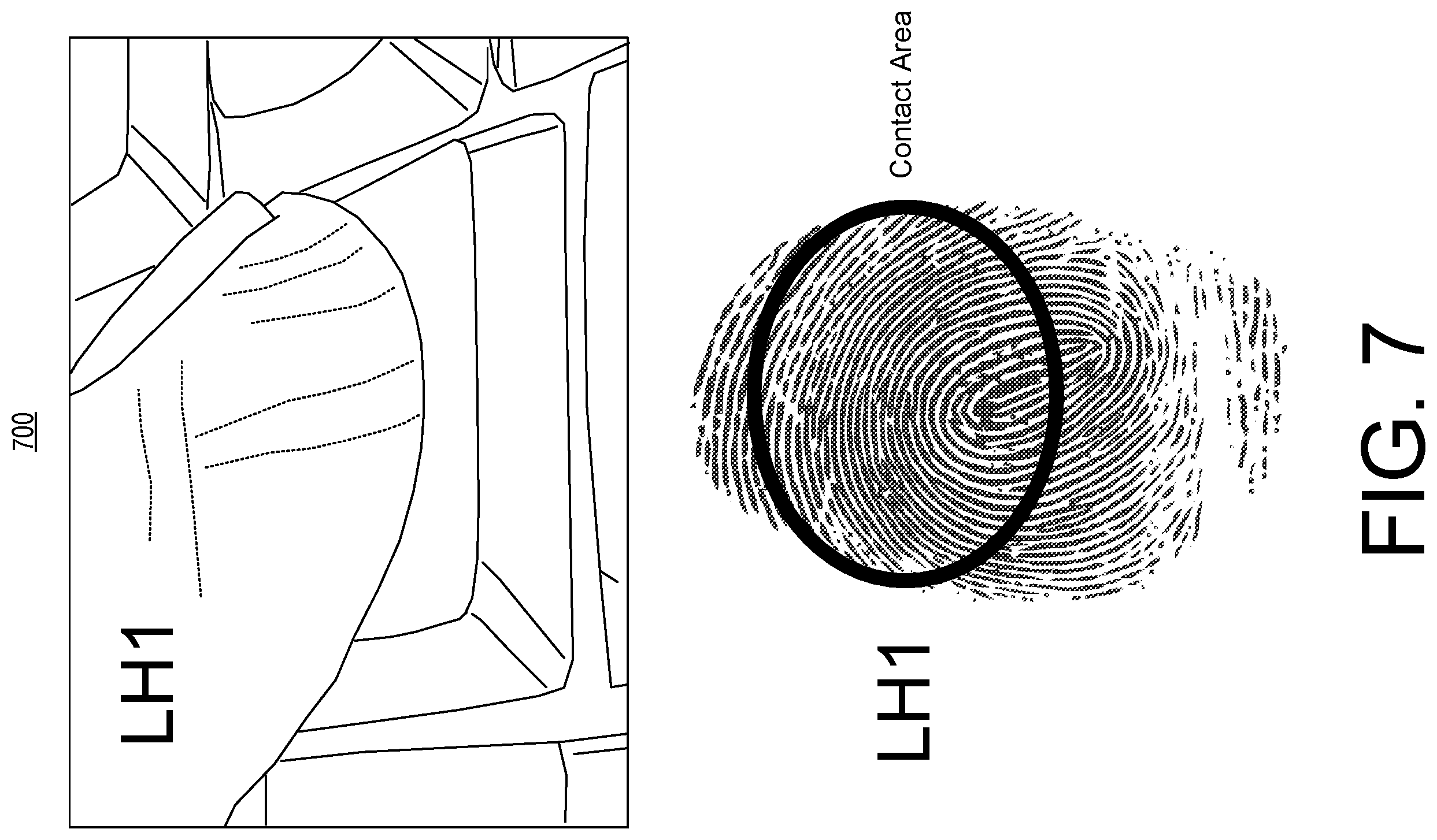 Patent US12614408 Figure 7 – Finger recognition framework