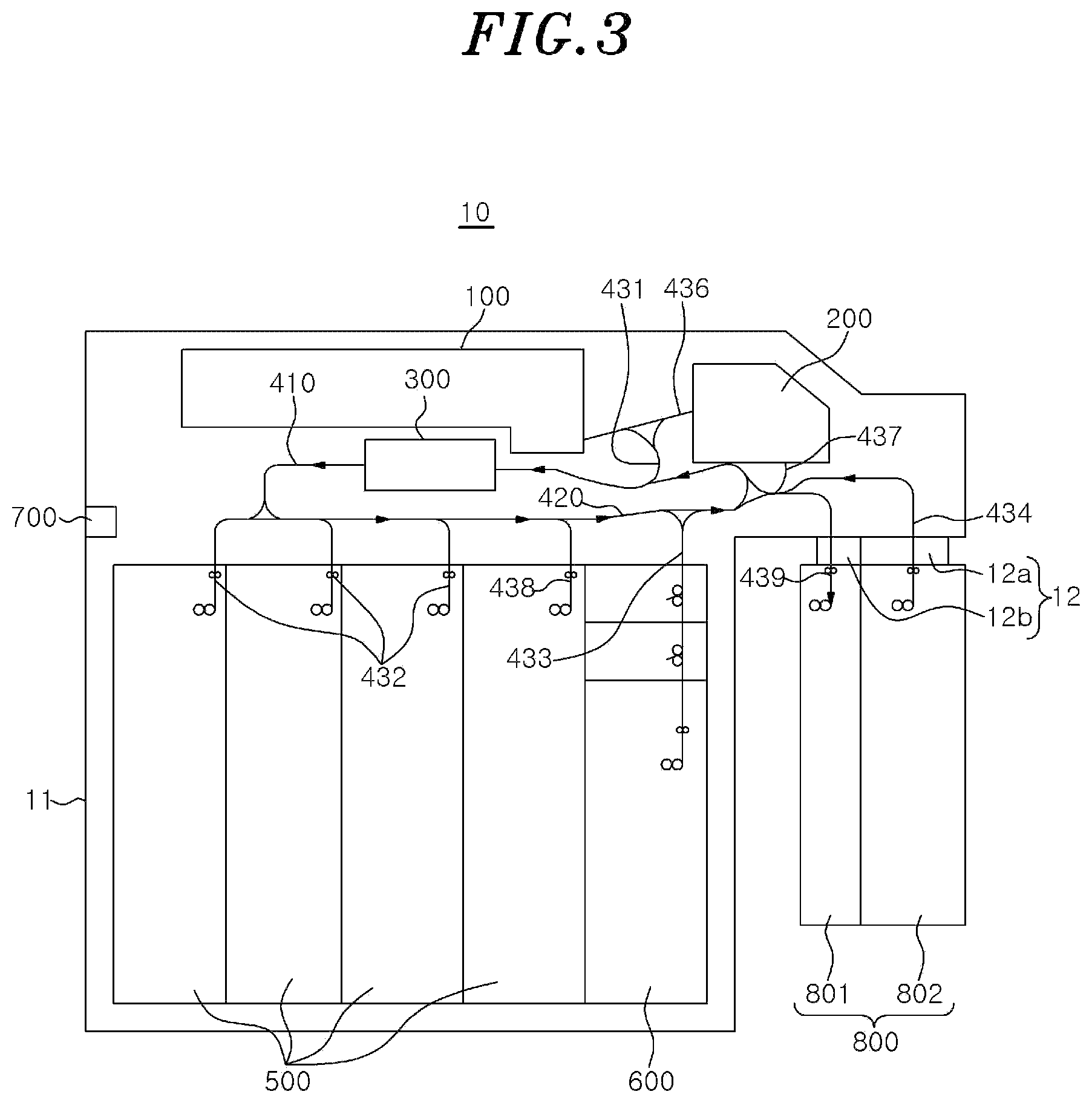 Patent US12614424 Figure 3 – Medium storage device and method of controlling the medium storage device
