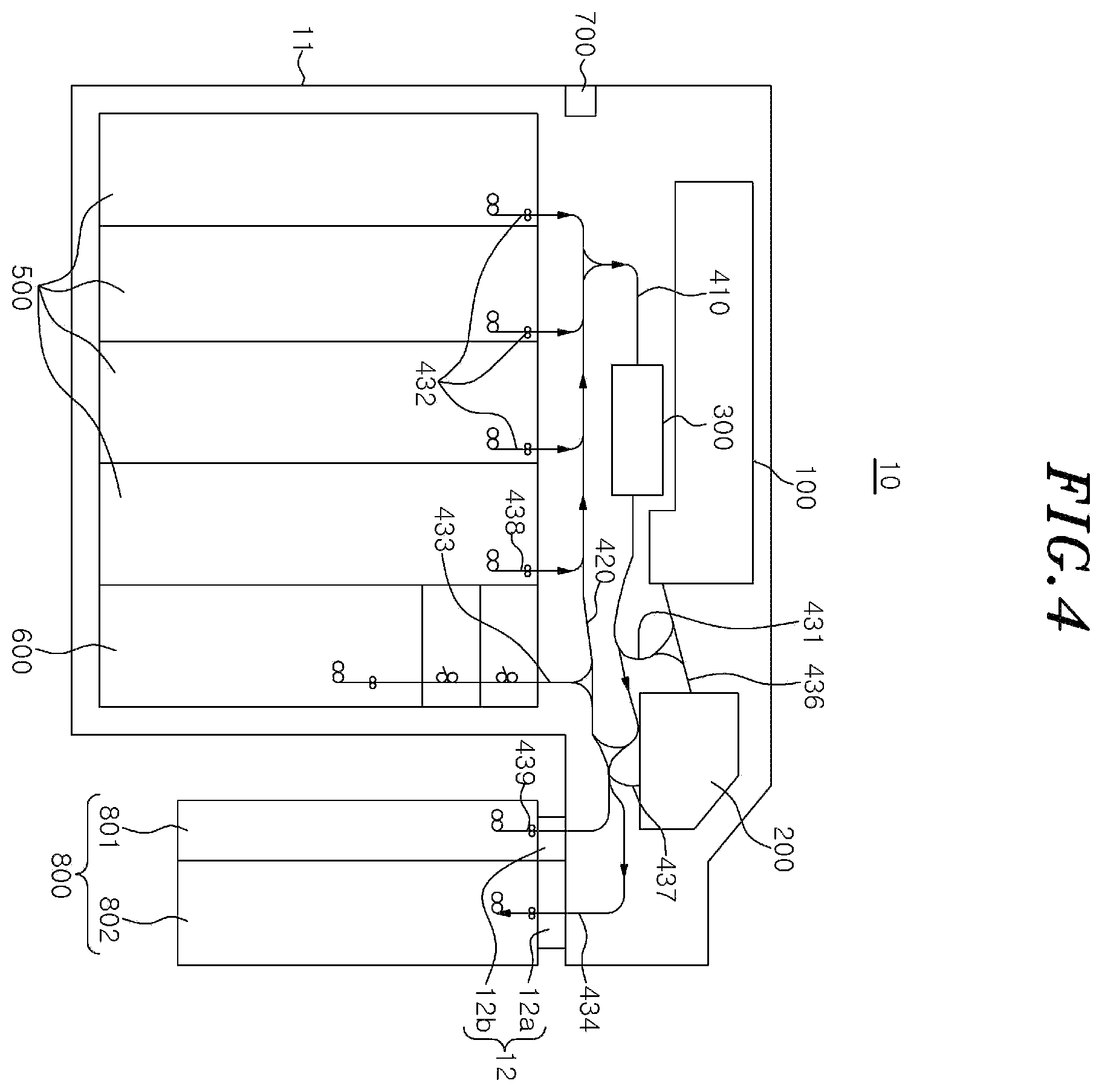 Patent US12614424 Figure 4 – Medium storage device and method of controlling the medium storage device