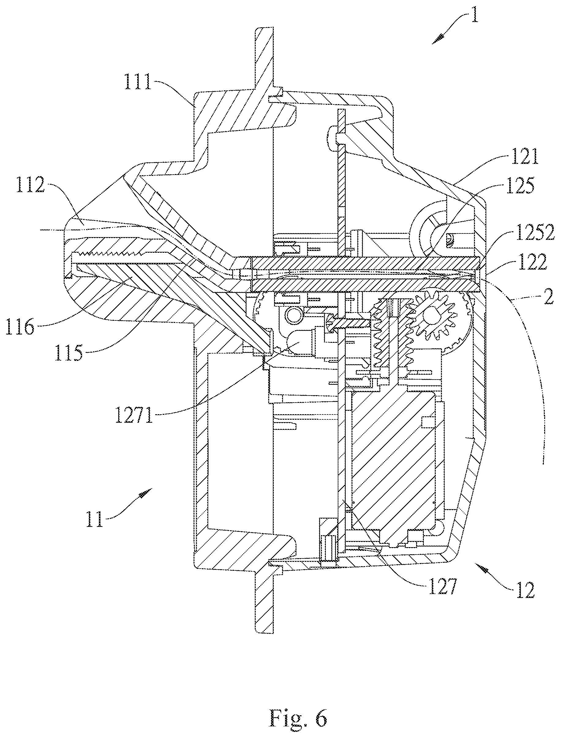 Patent US12614425 Figure 6 – Banknote validation device having rapid replacement panel