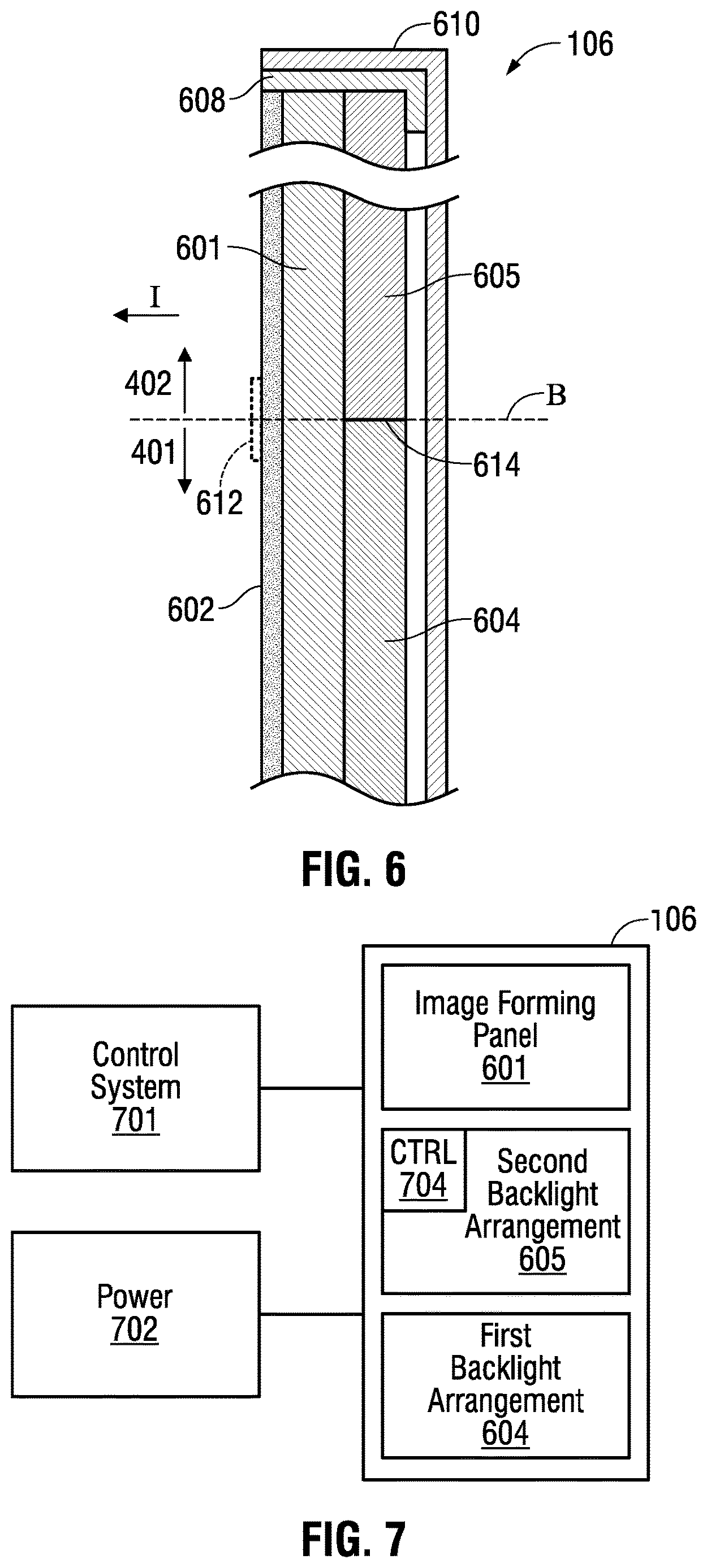 Patent US12614427 Figure 6 – Gaming machine display and display method with multiple brightness levels