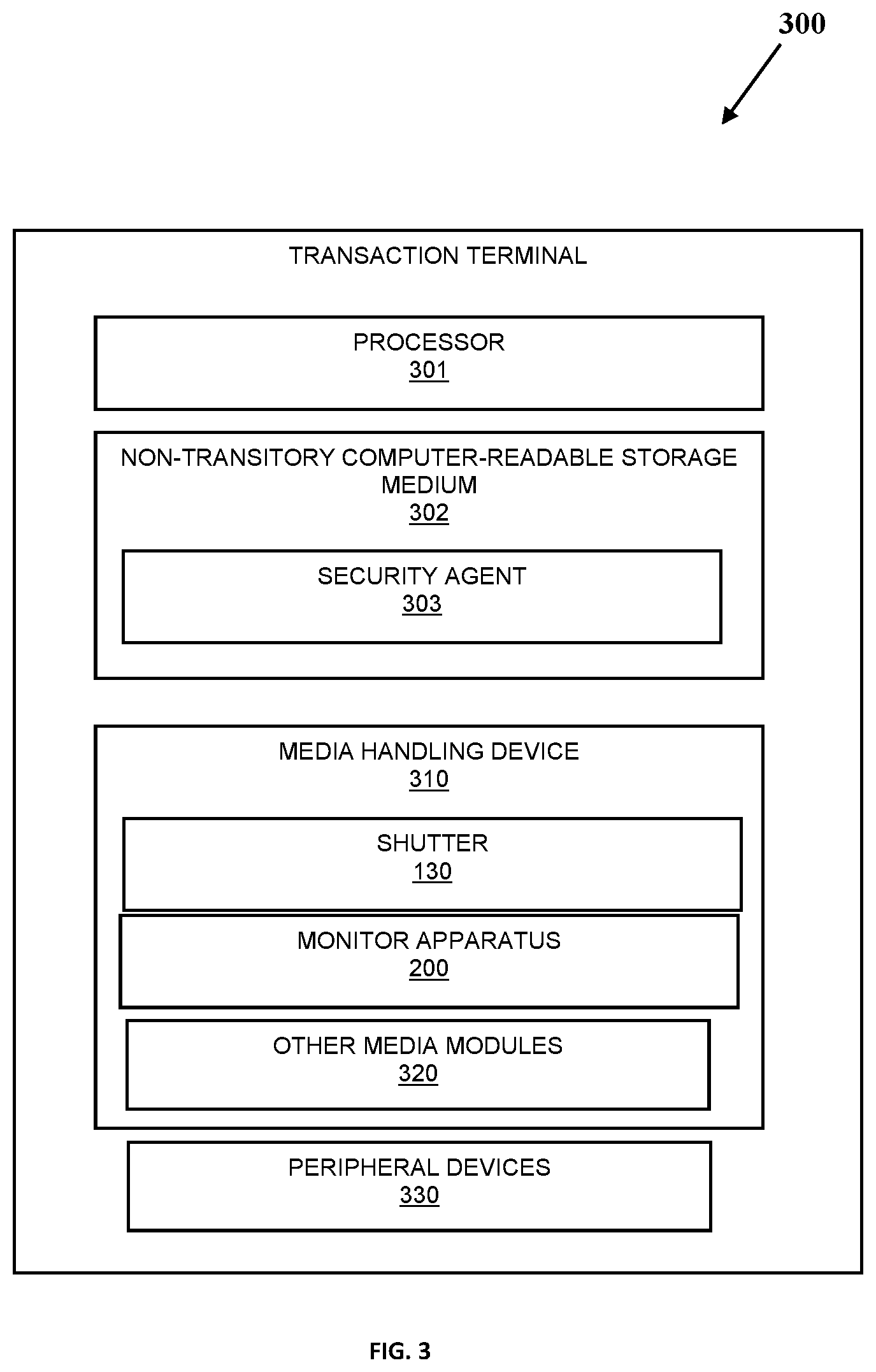 Patent US12614431 Figure 3 – Cash trap detection