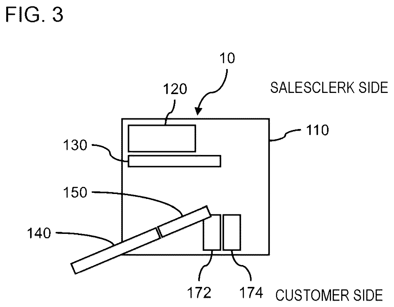 Patent US12614432 Figure 3 – Terminal apparatus having dual displays