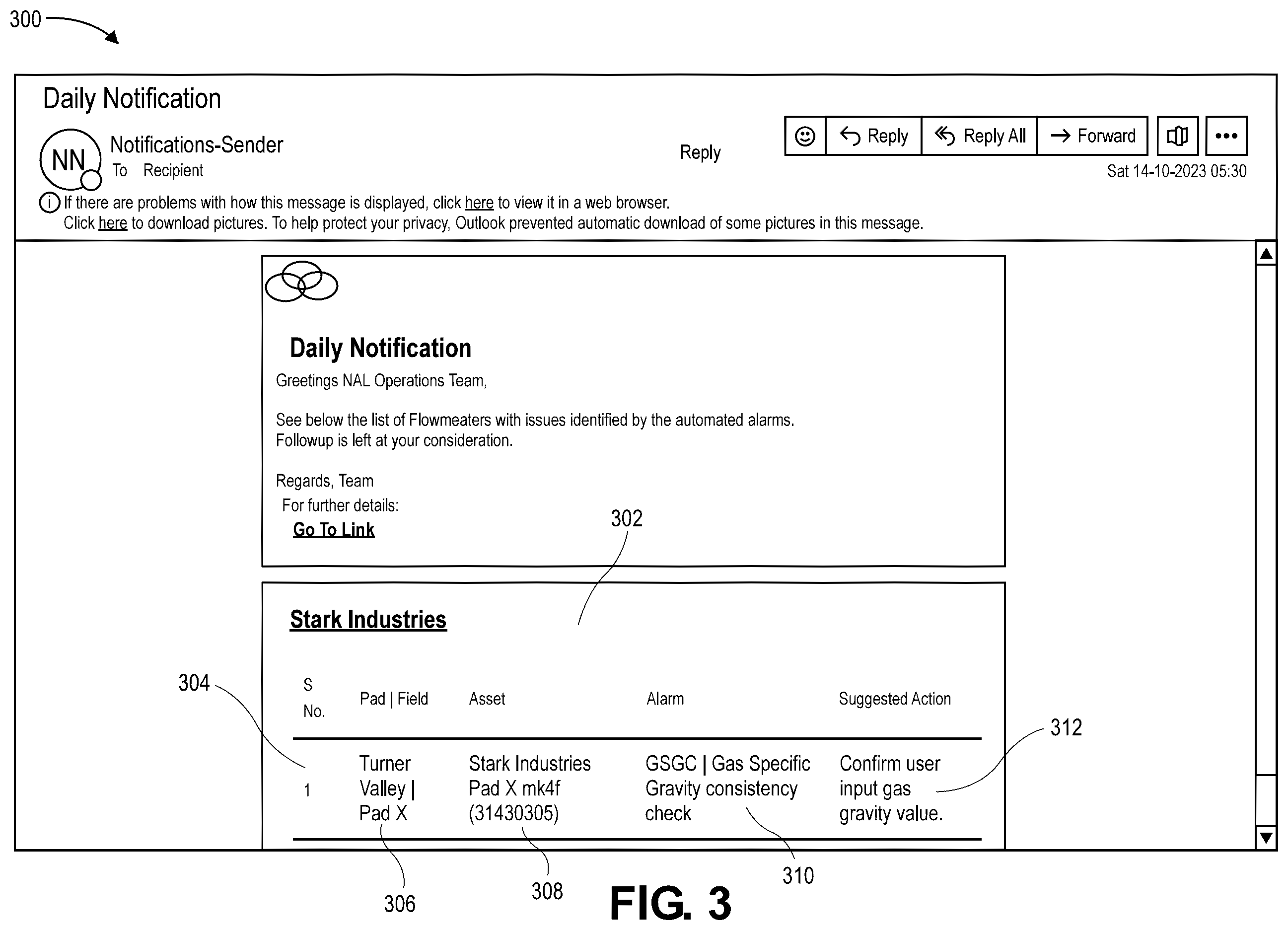 Patent US12614433 Figure 3 – Method for identifying and highlighting meters within a multiphase production flow